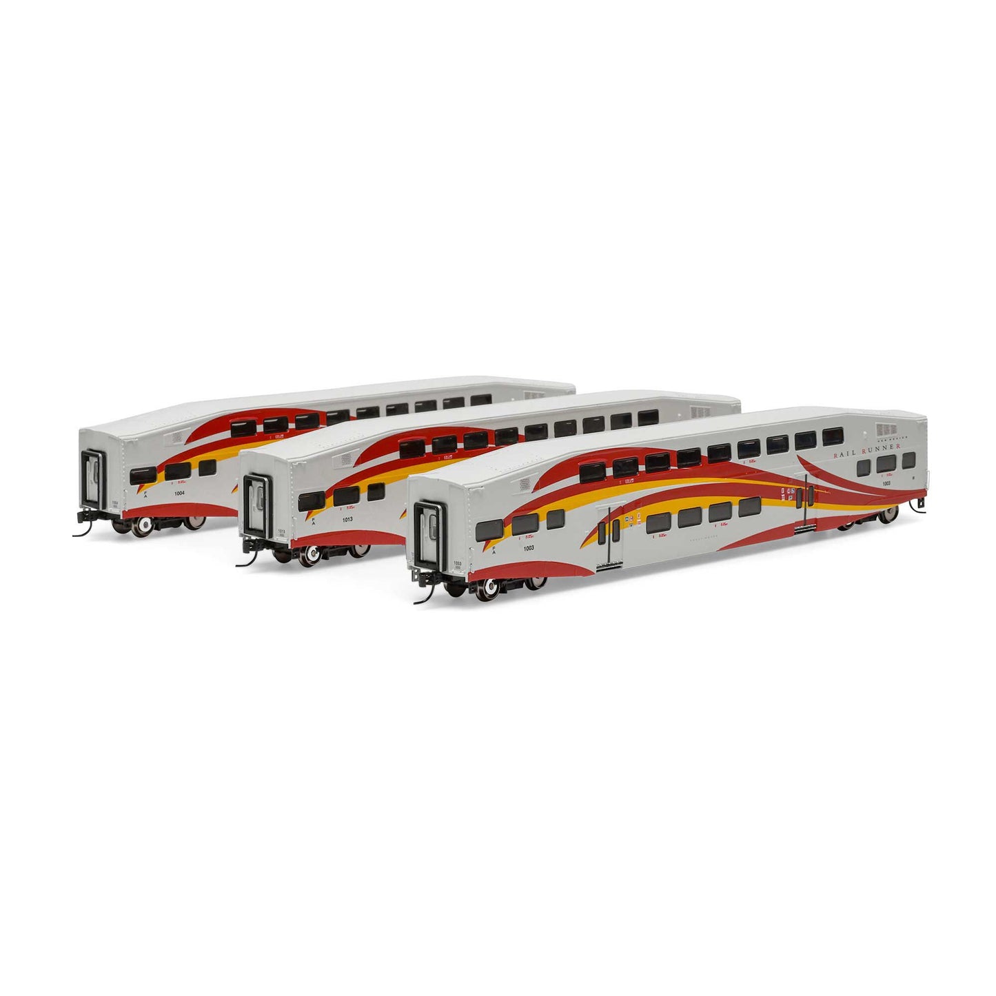 N Bombardier Passenger Coach NMRX #1003 #1004 #1013 (3) (ATH28593)