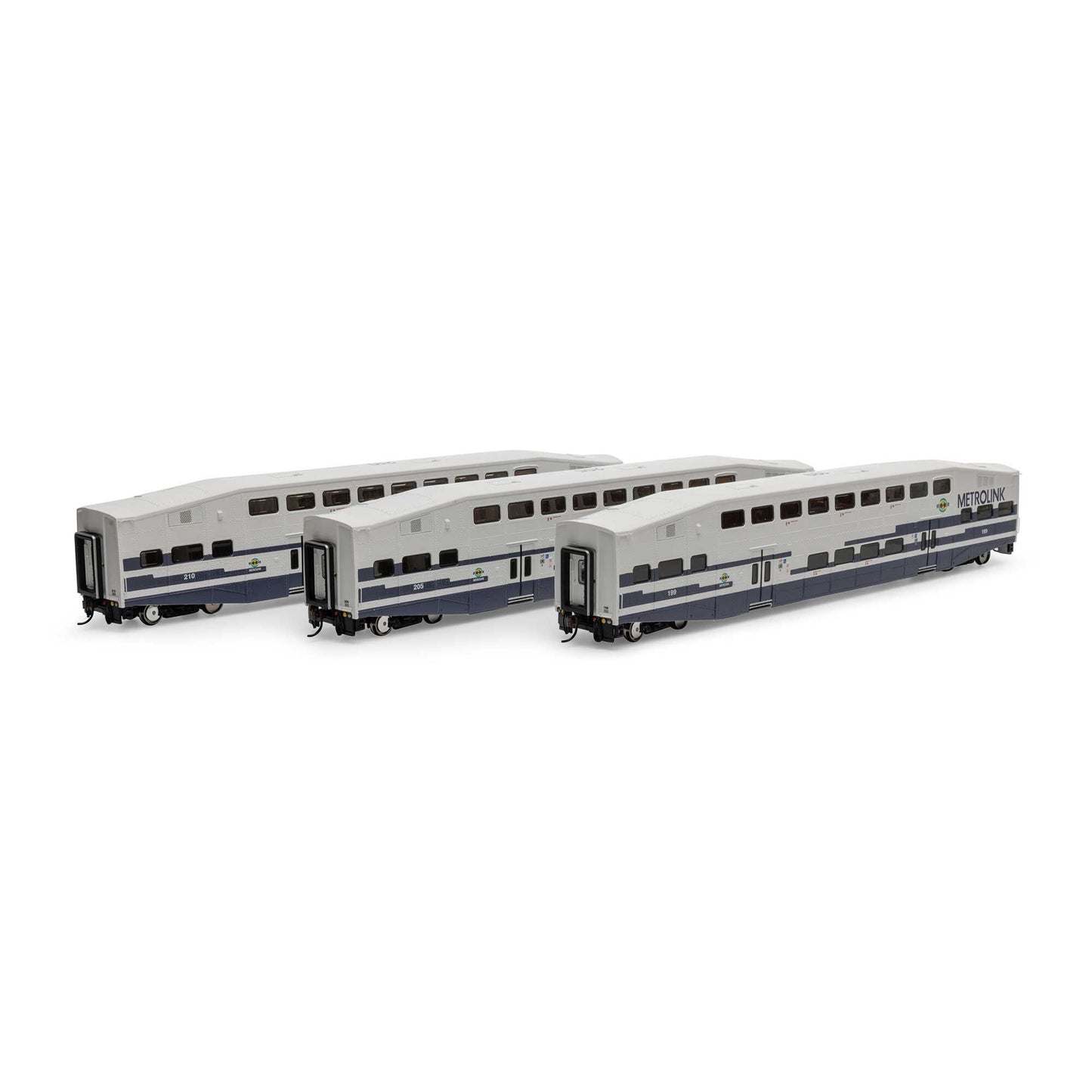 HO Bombardier Coach SCAX #199 / #205 / #210 (ATH29706)