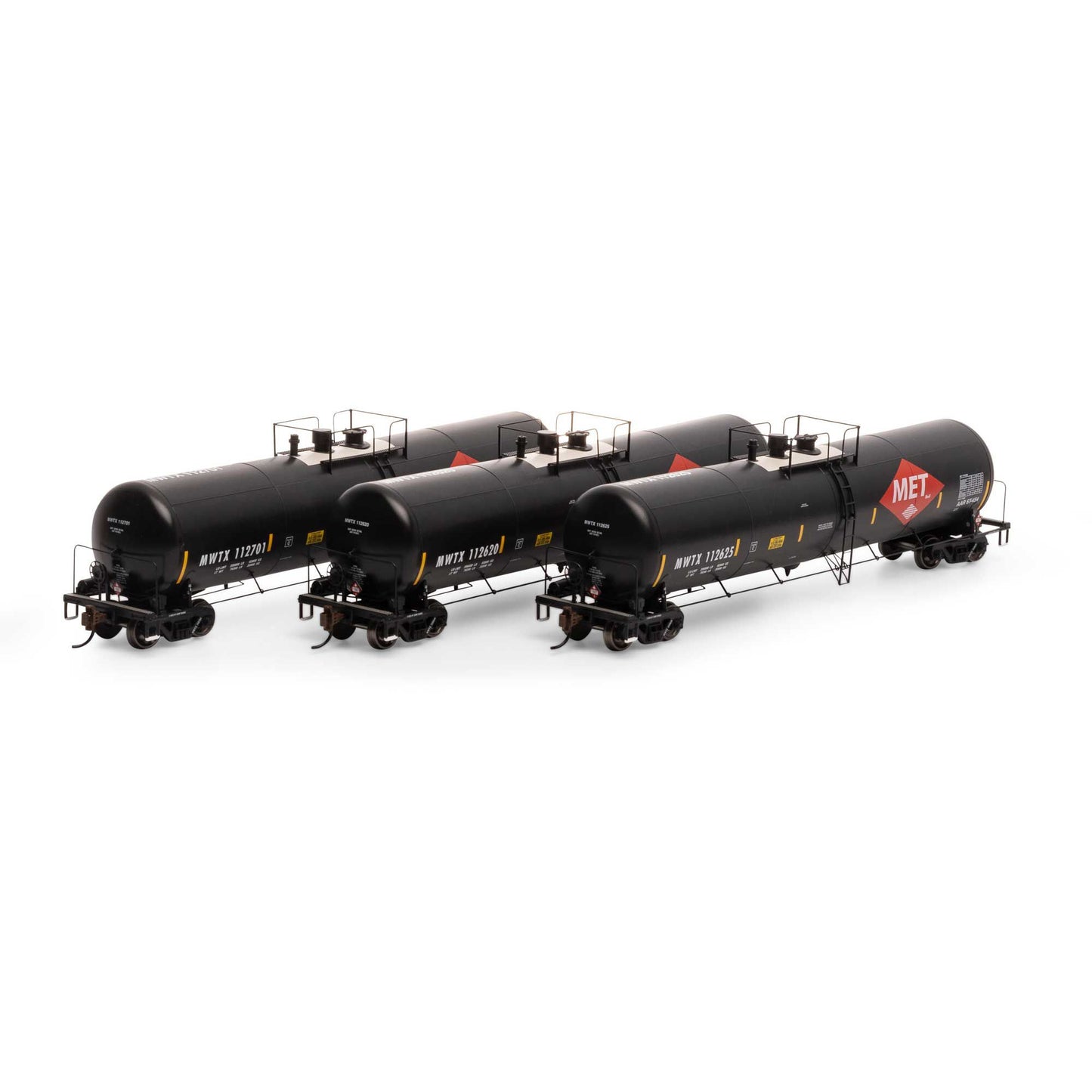 HO 30,000-Gallon Ethanol Tank MWTX #1 (3) Model (ATH29913)