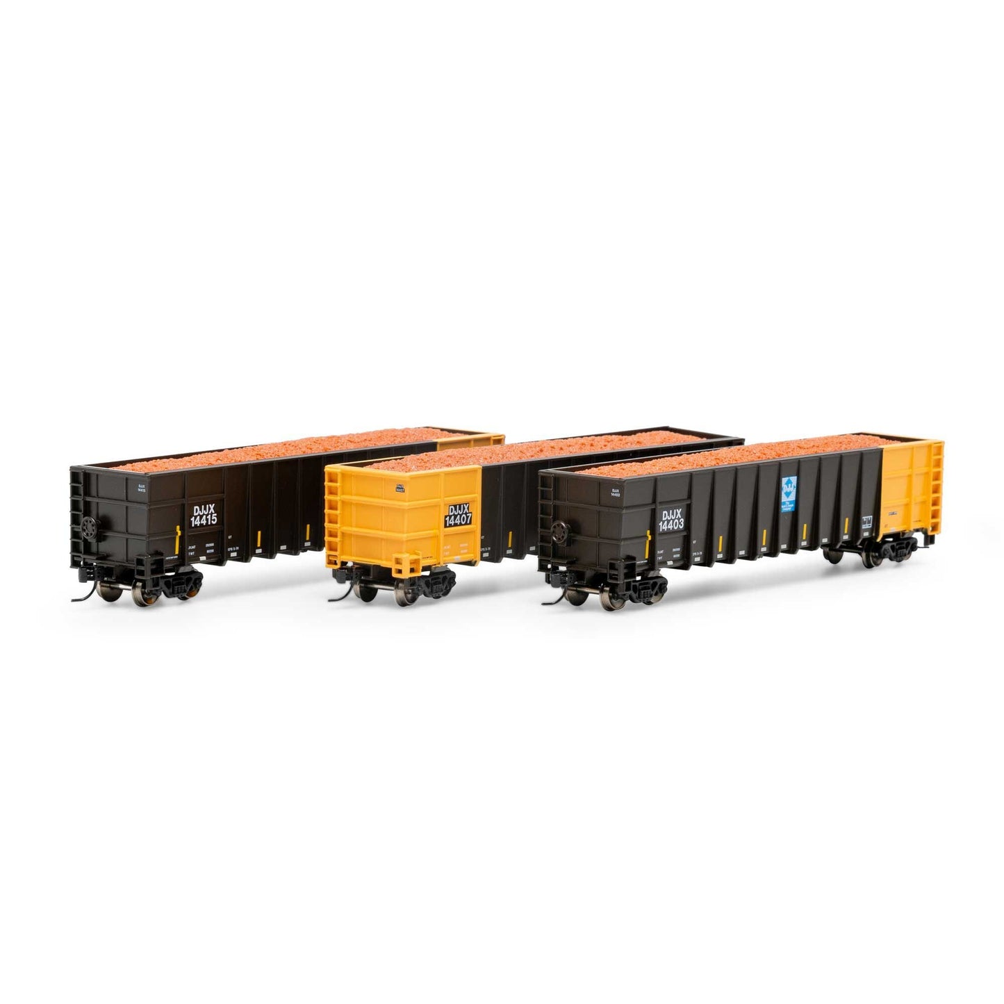 N Thrall High Side Gondola with Load, DJJX #3 (ATH3876)