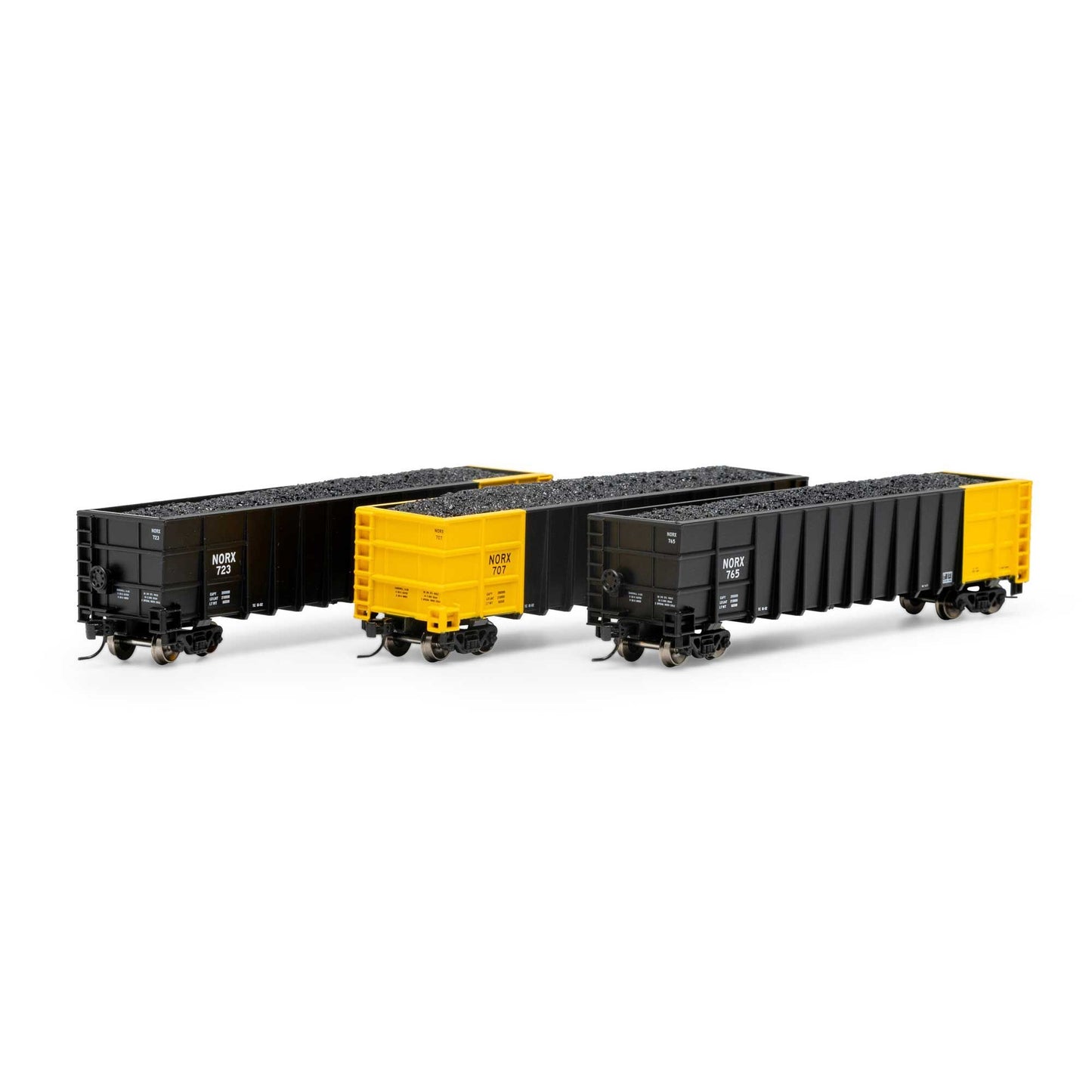 N Thrall High Side Gondola with Load NORX #1 (3) (ATH3889)