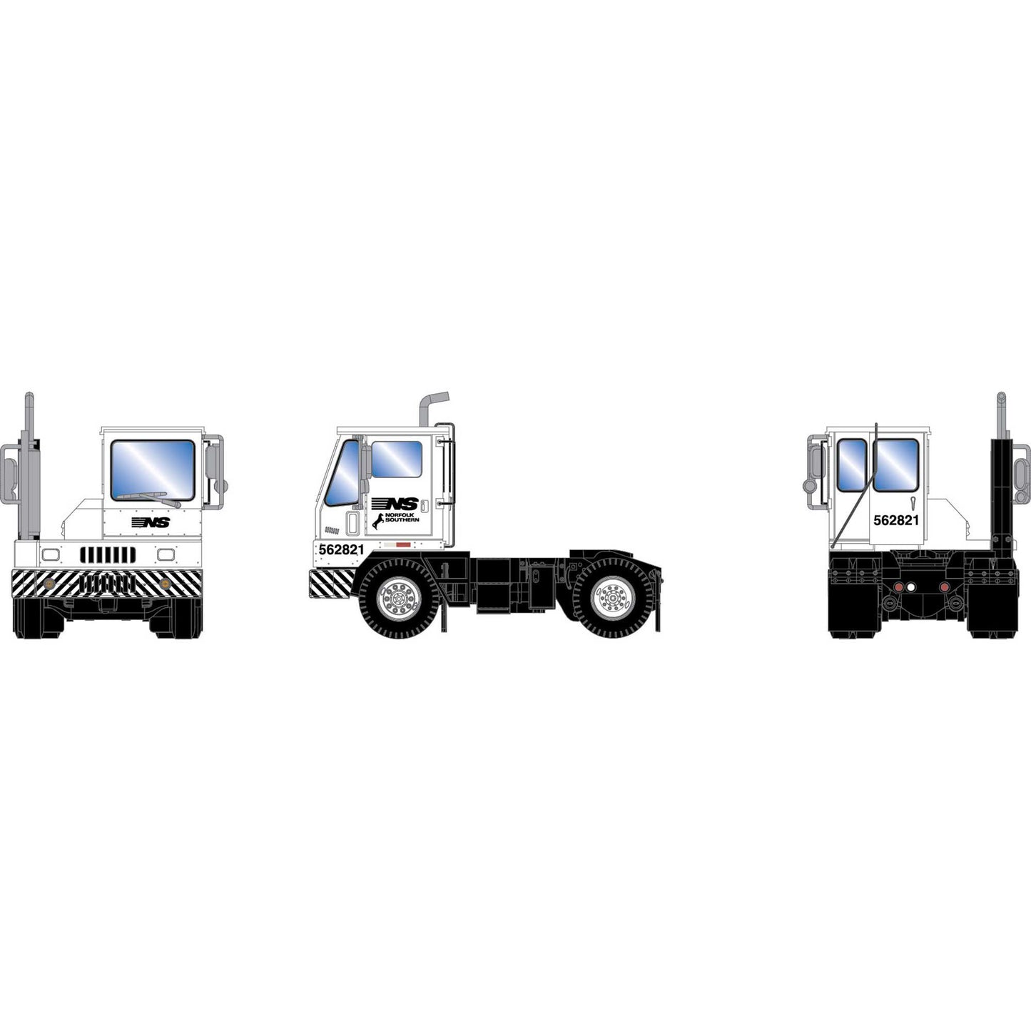 HO Modern Yard Tractor NS #562821 (ATH39012)