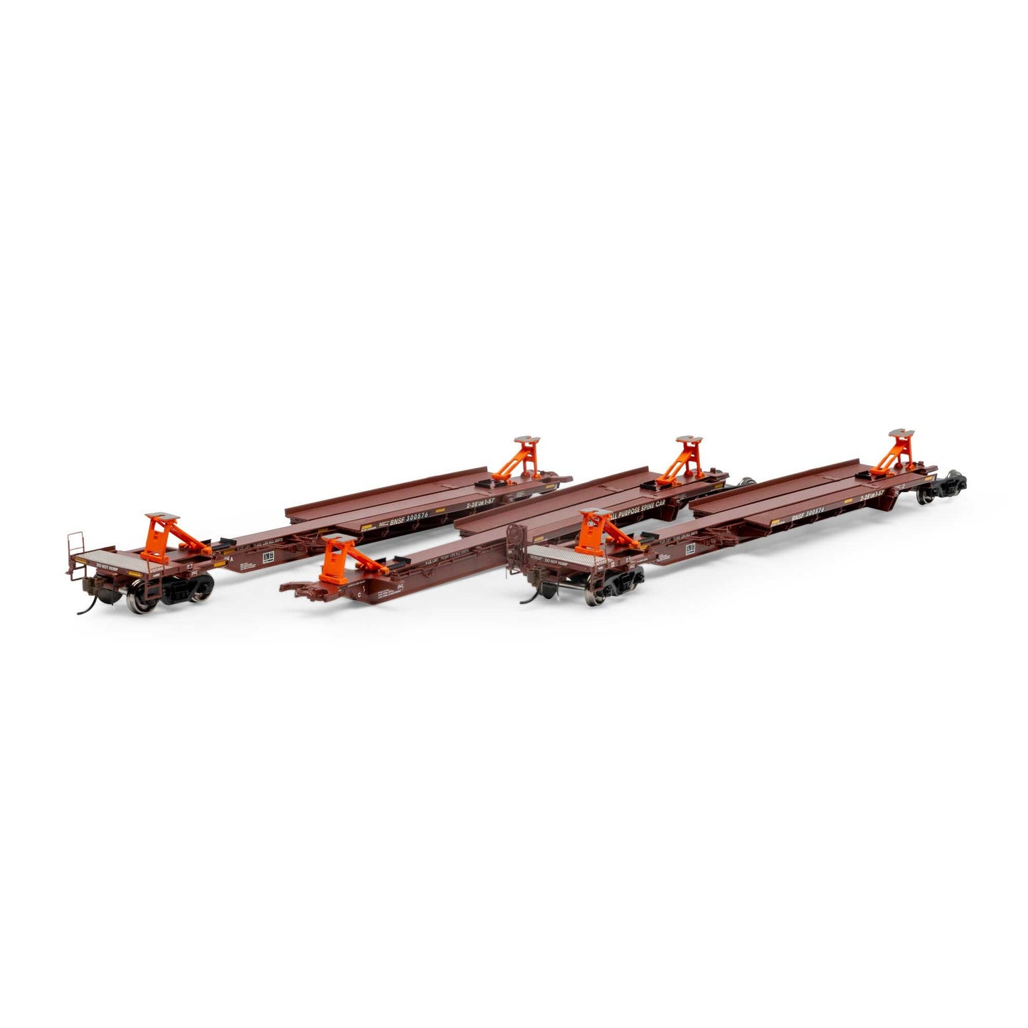 HO 57' Trinity Spine Car BNSF #300576 (ATH41101)