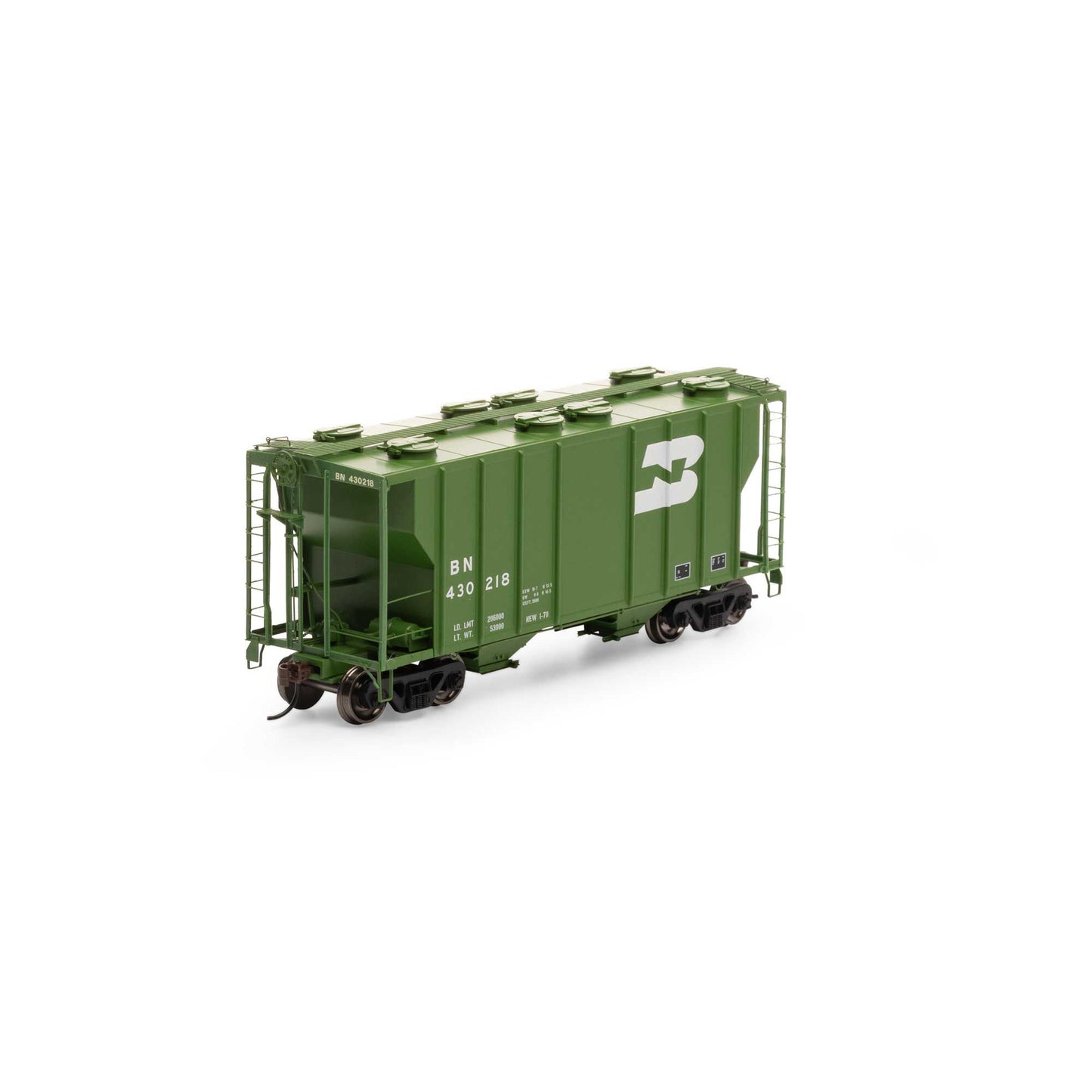 HO PS-2 2600 Covered Hopper Burlington Northern #430218 (ATH63805)