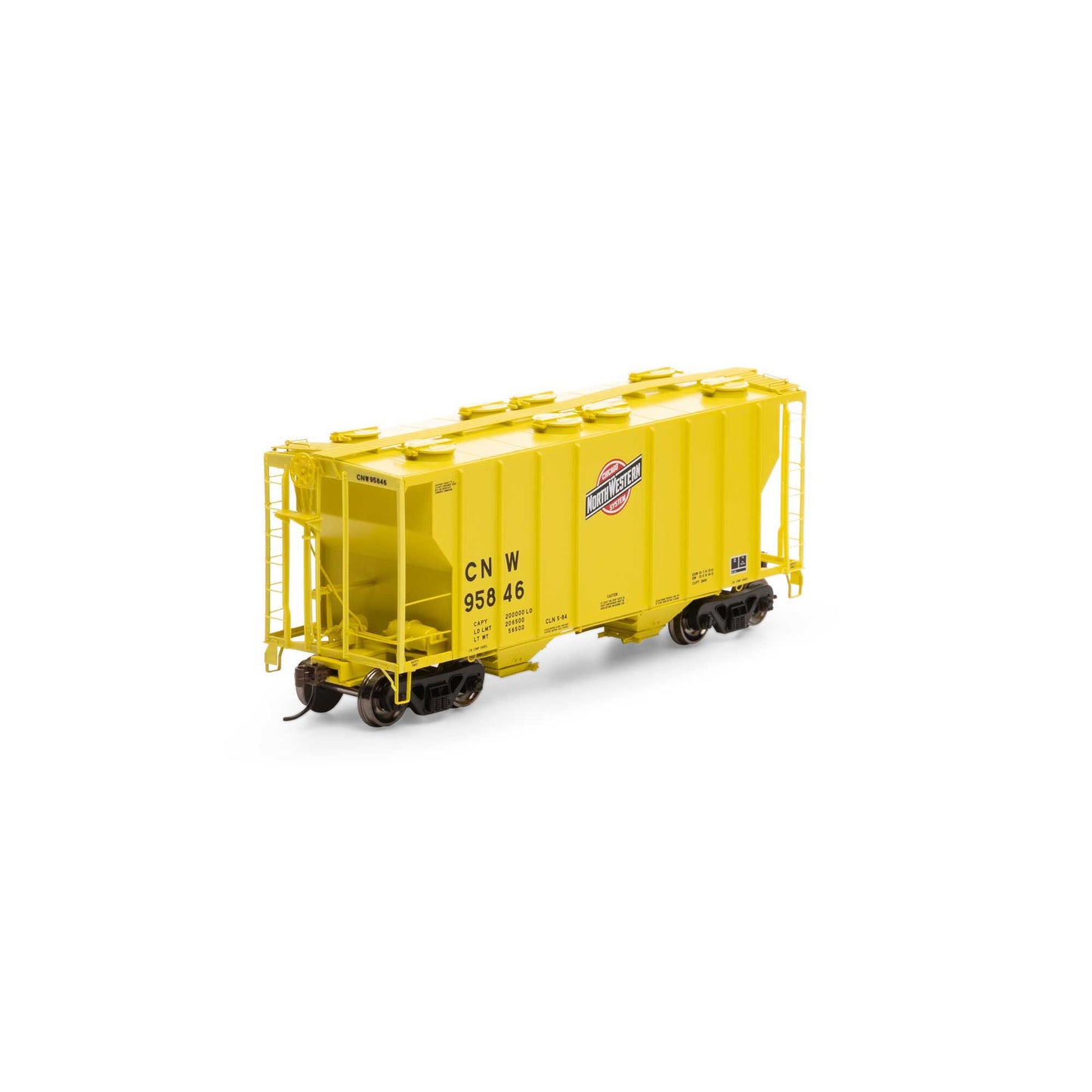 HO PS-2 2600 Covered Hopper C&NW #95846 (ATH63813)