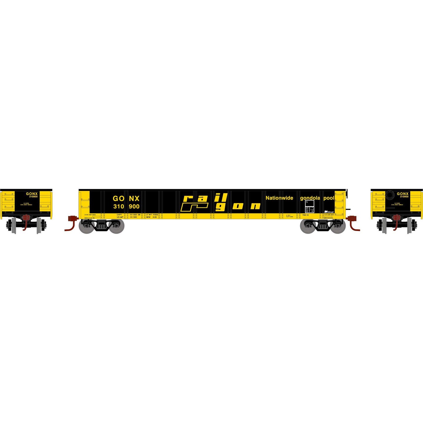 N 52' Mill Gondola GONX 310900 (ATH6619)