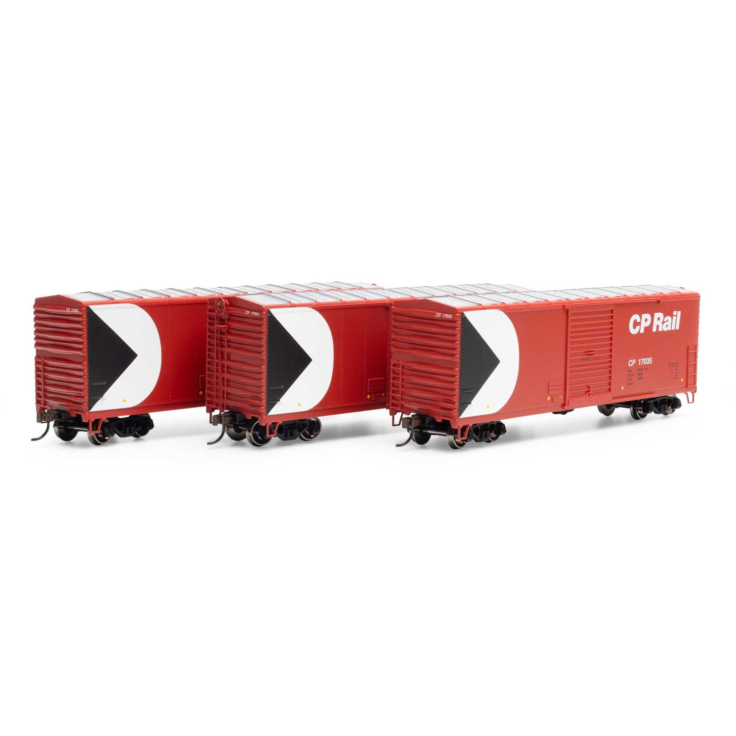 HO 40' Modern Box Car CPR #17024 #17029 #17035 (ATH67968)