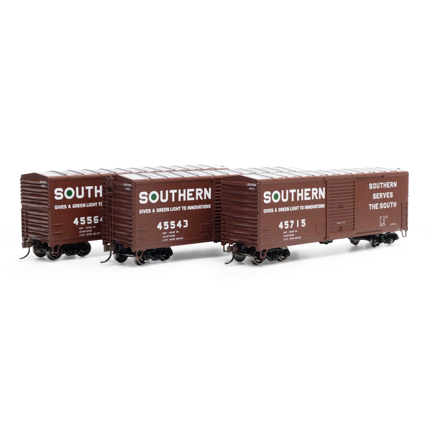 HO 40' Modern Box Car SOU #45543 #45564 #45715 (ATH67971)