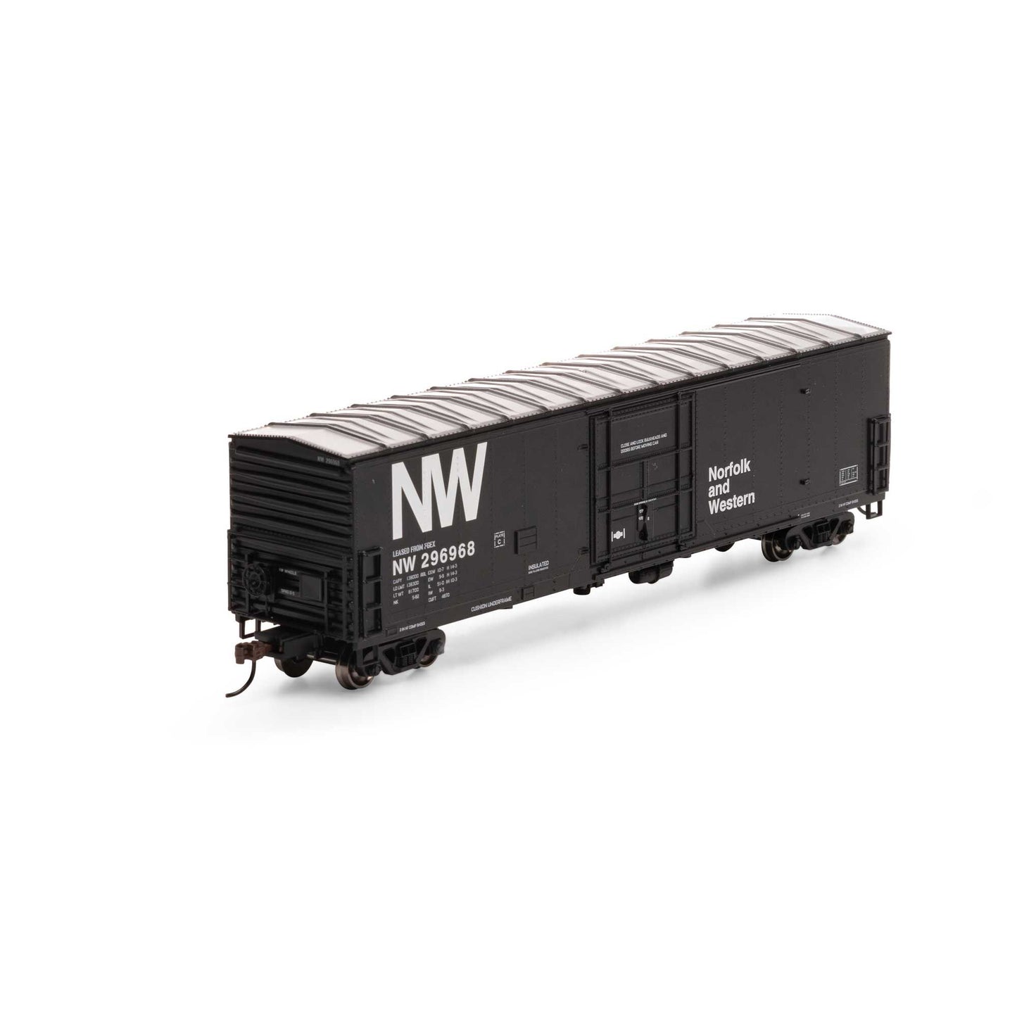 HO 50' Superior Plug Box N&W #296968 (ATH71058)