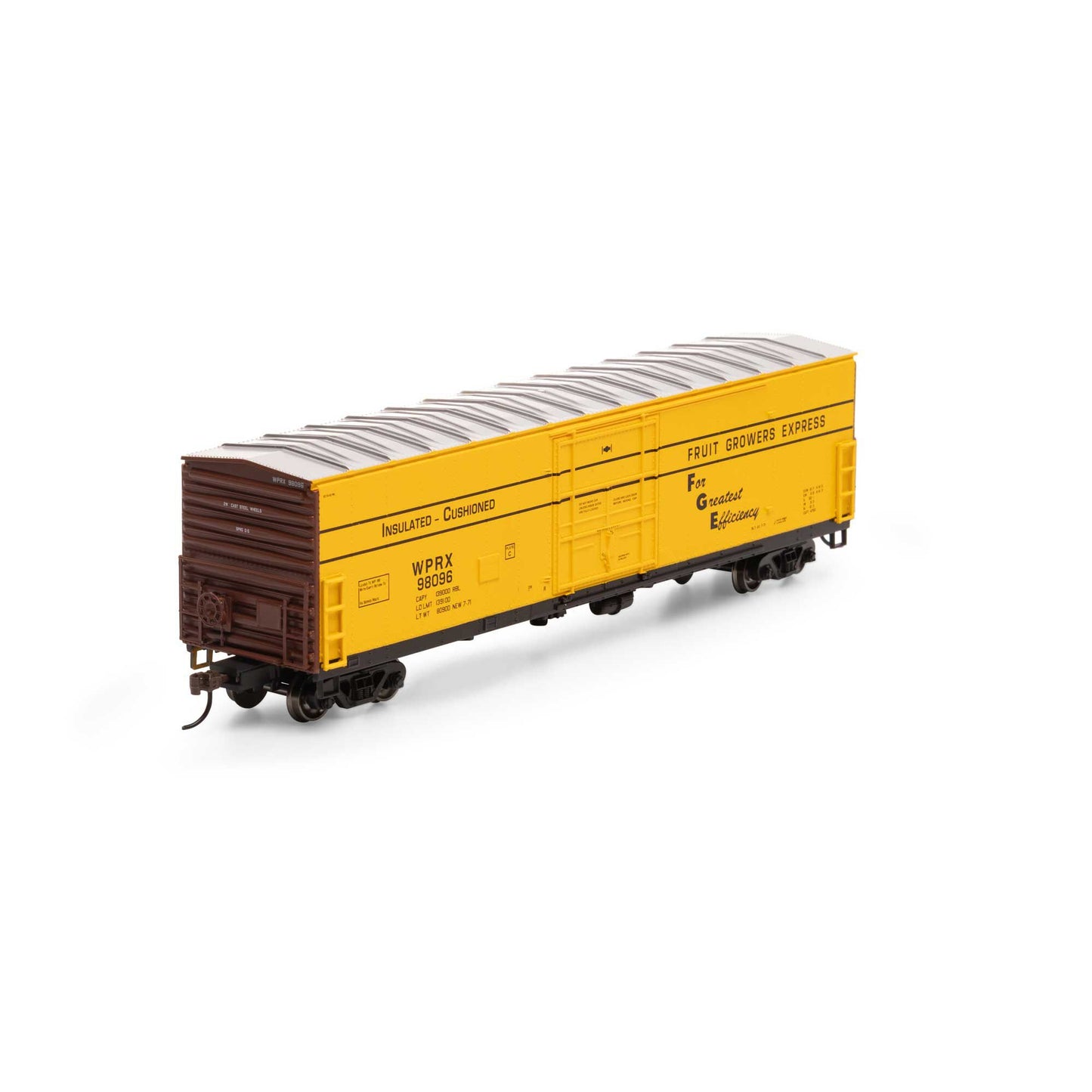 HO 50' Superior Plug Box WPRX #98096 Plastic Model (ATH71064)