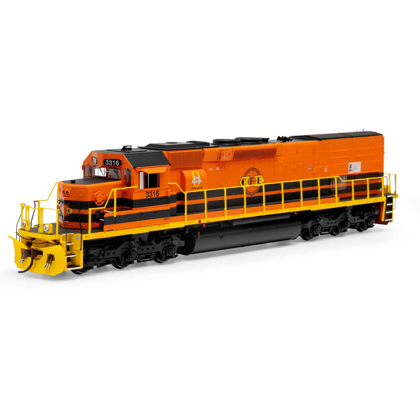 HO SD40T-2 Locomotive with DCC & Sound, CFE #3316 (ATH71855)