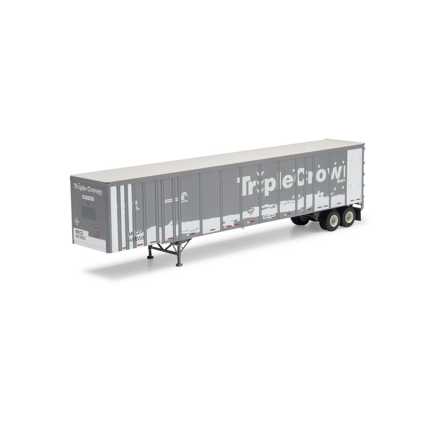 HO 53' Wabash Plate Trailer (ATH72821)