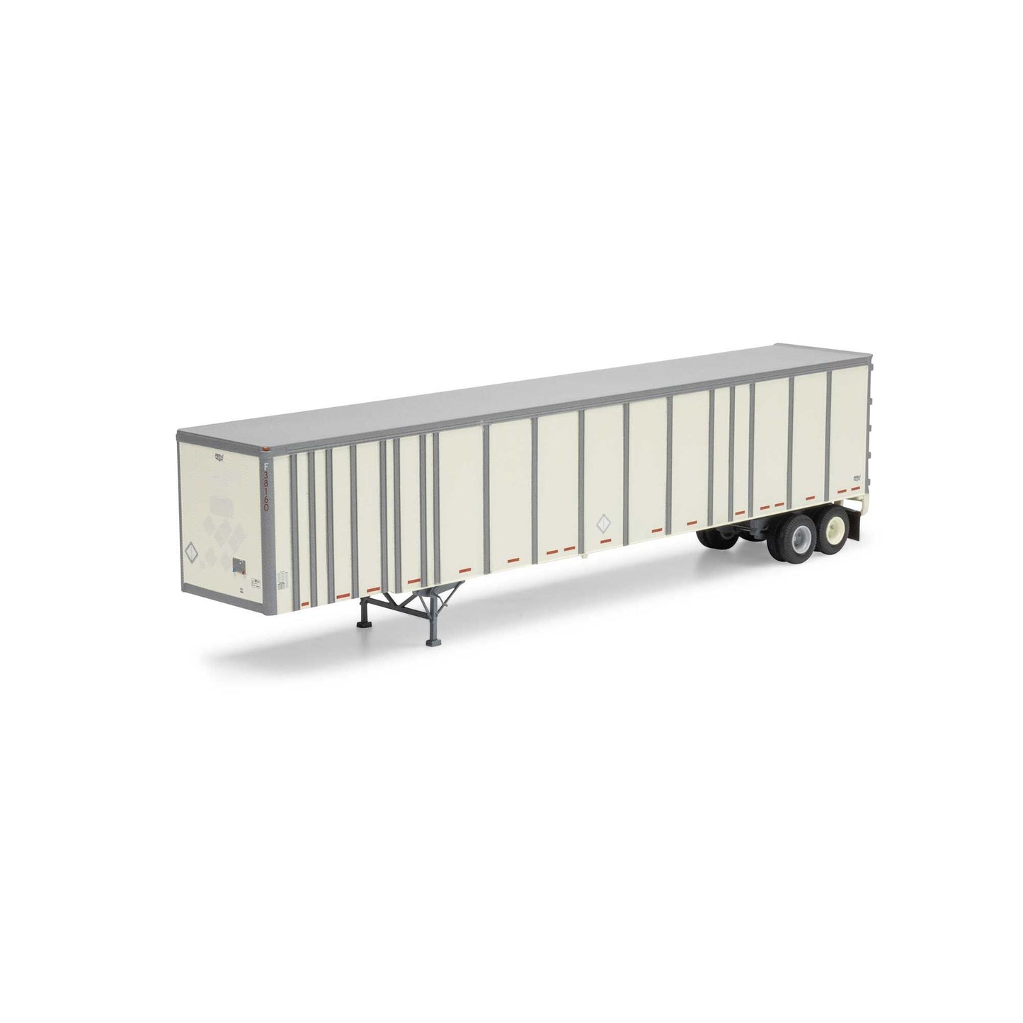 HO 53' Wabash Plate Trailer for TOFC Trains (ATH72829)