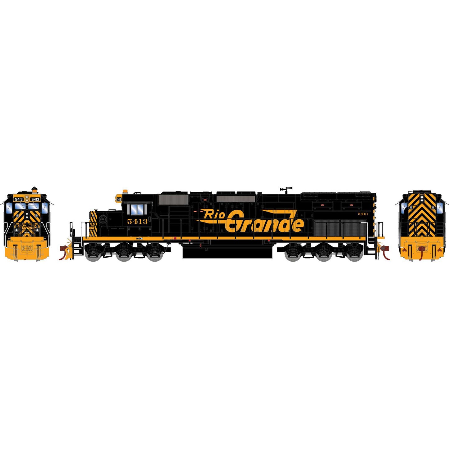 HO SD40T-2 Locomotive D&RGW #5413 (ATH73046)