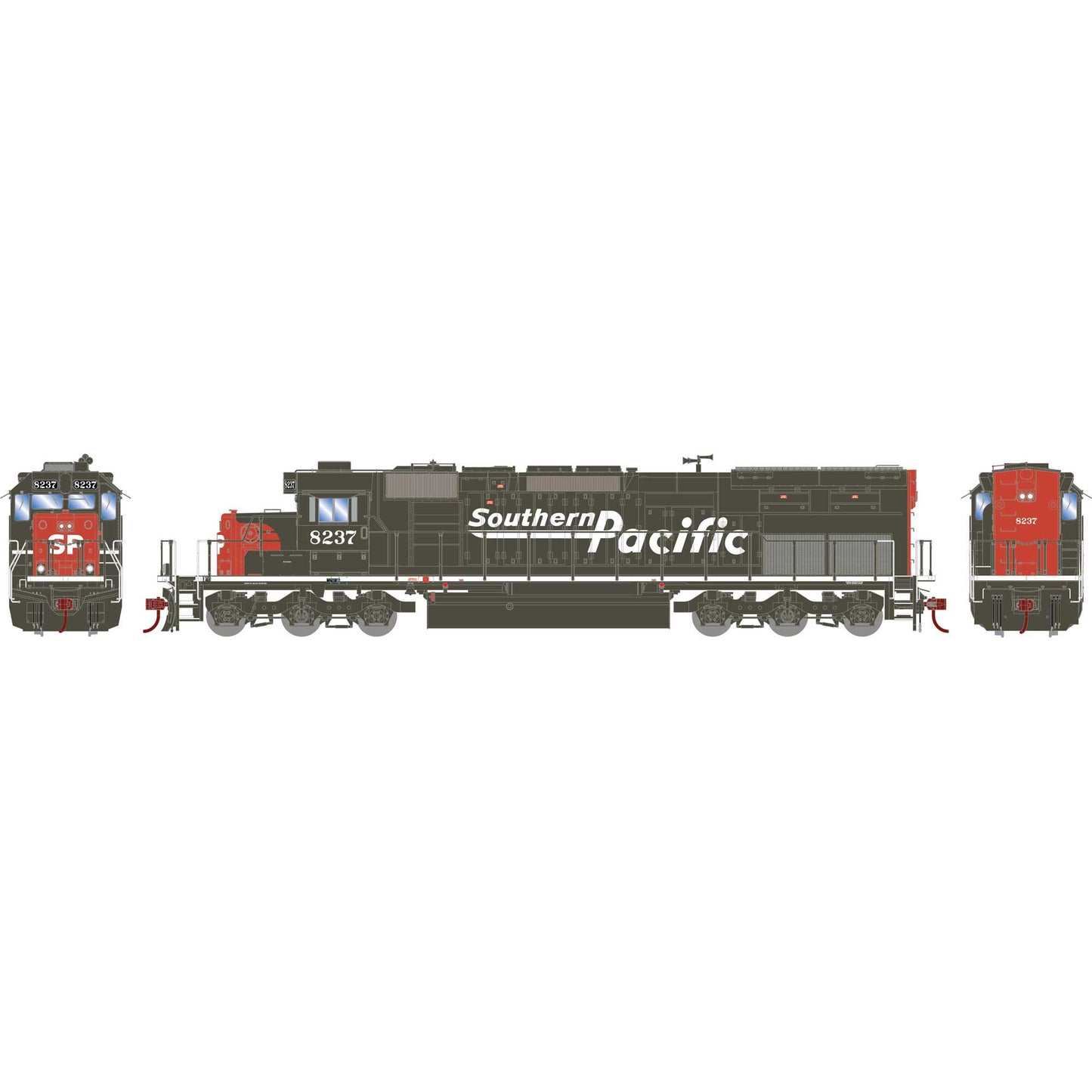 HO SD40T-2 Locomotive SP/Speed Letter #8237 (ATH73052)