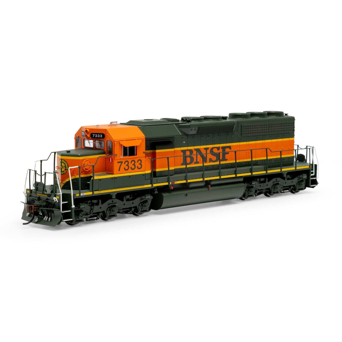 HO SD40-2 Locomotive with DCC and Sound BNSF Rebuilt #7333 (ATH73731)