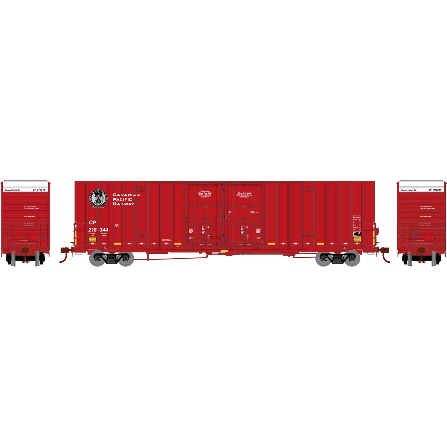 HO 60' Gunderson Boxcar CPR #218344 (ATH75317)