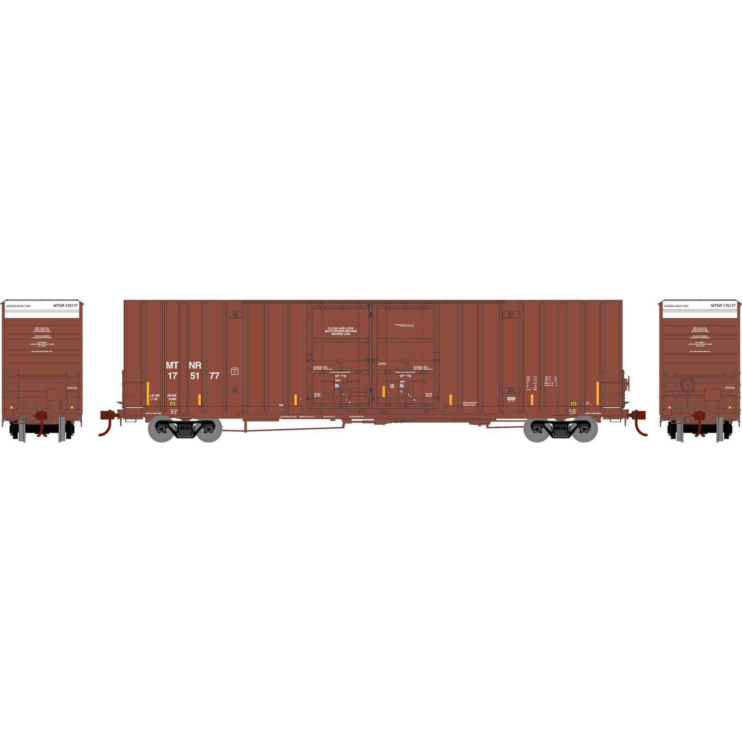 HO 60' Gunderson Boxcar Model (ATH75325)