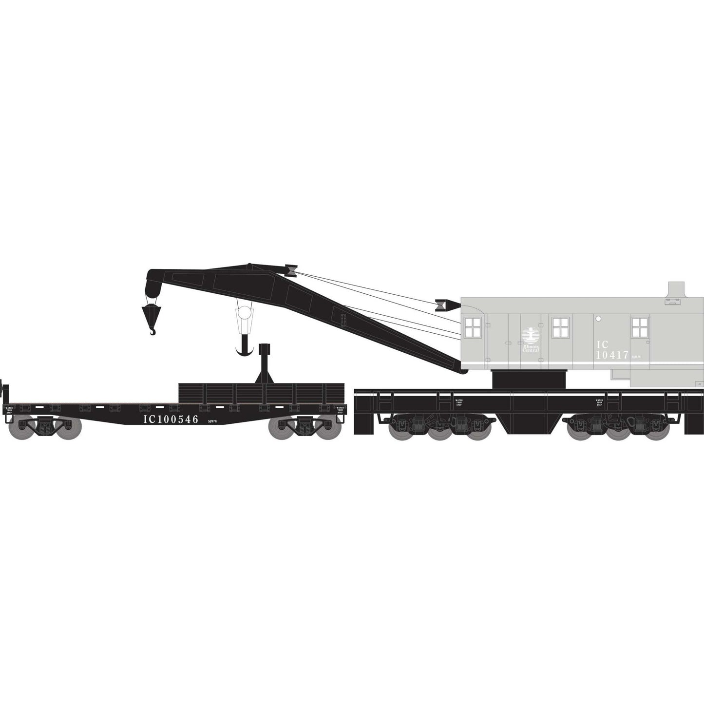 HO 200T Crane and Tender (ATH75424)