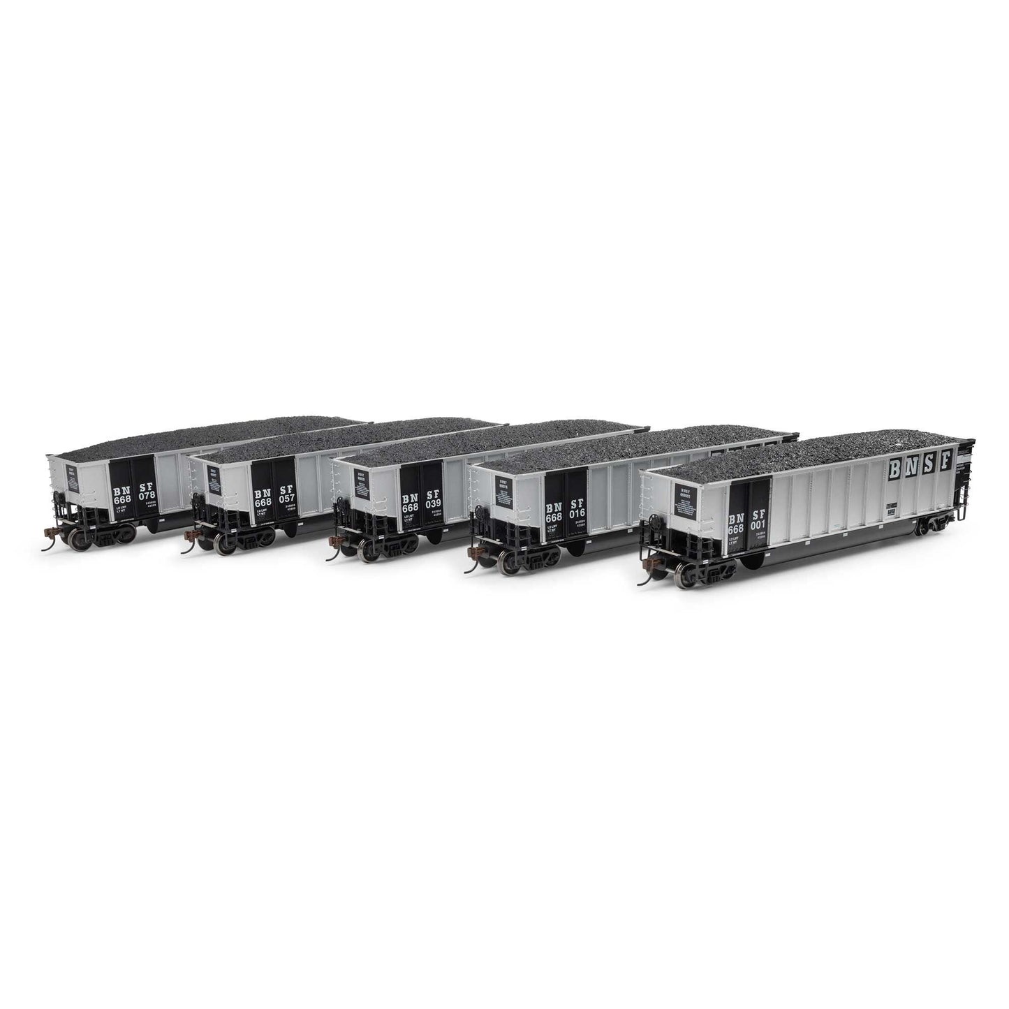 HO Bethgon Coalporter with Load, BNSF #1 (ATH81595)