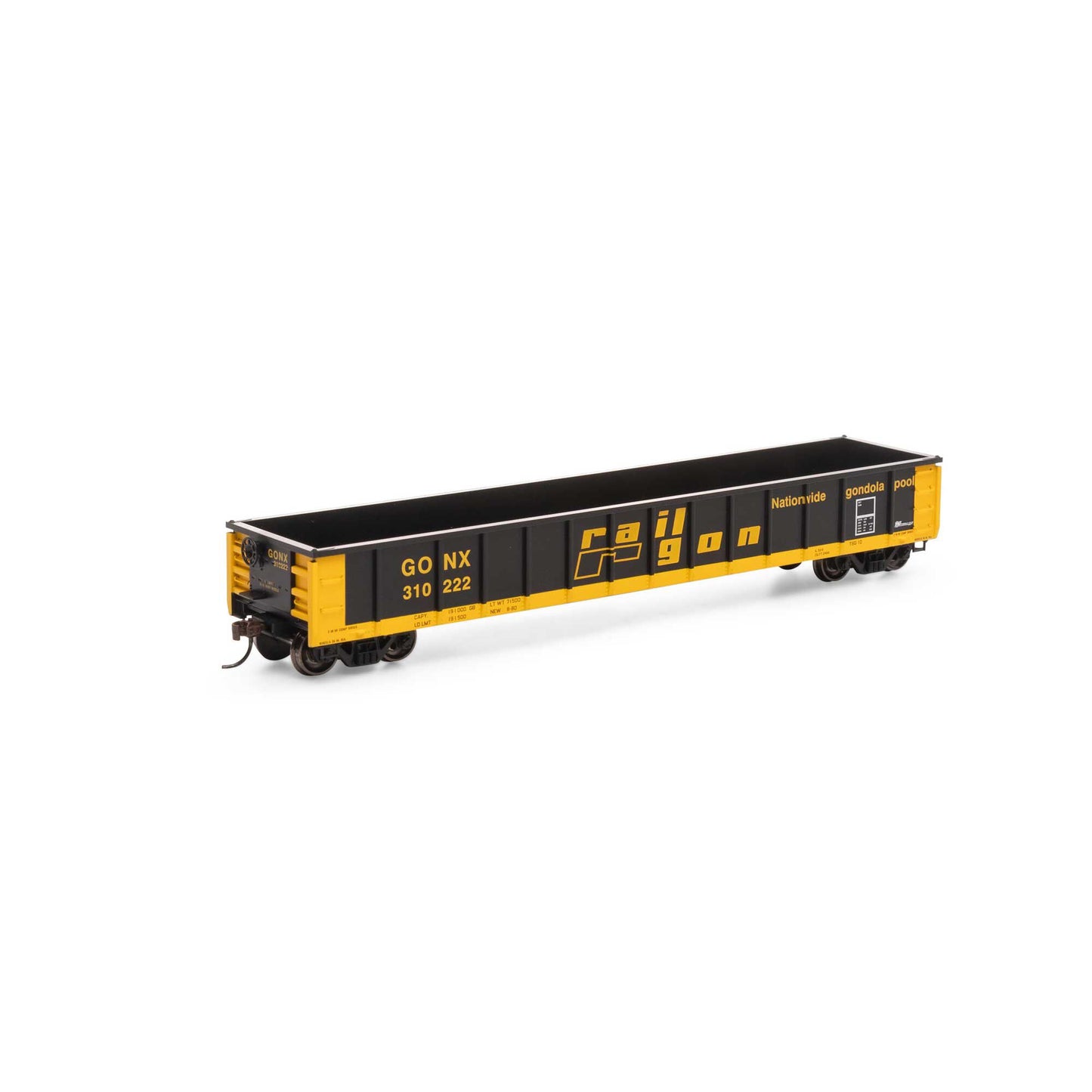 HO 52' Mill Gondola GONX #310222 (ATH8176)