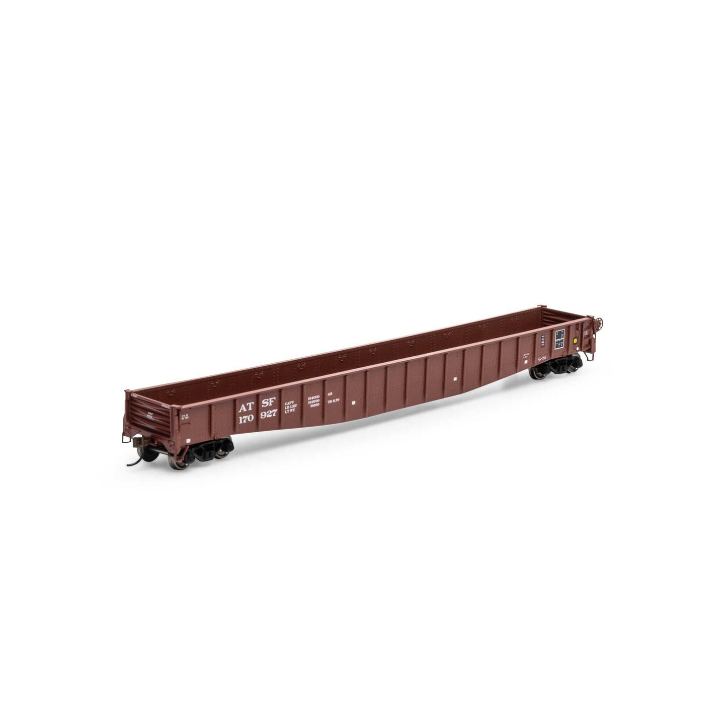 HO RTR 65'6" Mill Gondola ATSF #170927 (ATH82963)
