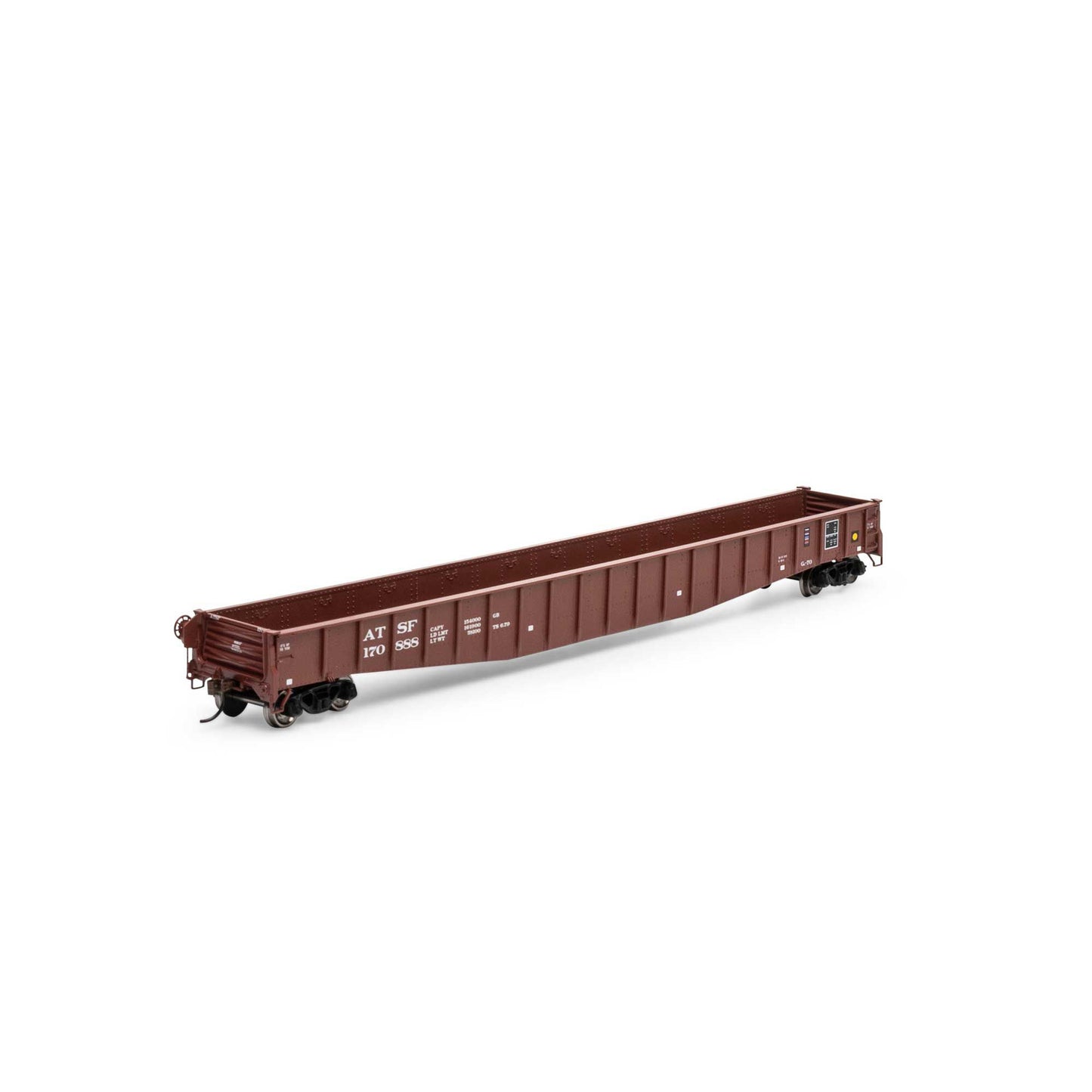 HO RTR 65'6" Mill Gondola ATSF #170888 (ATH82964)