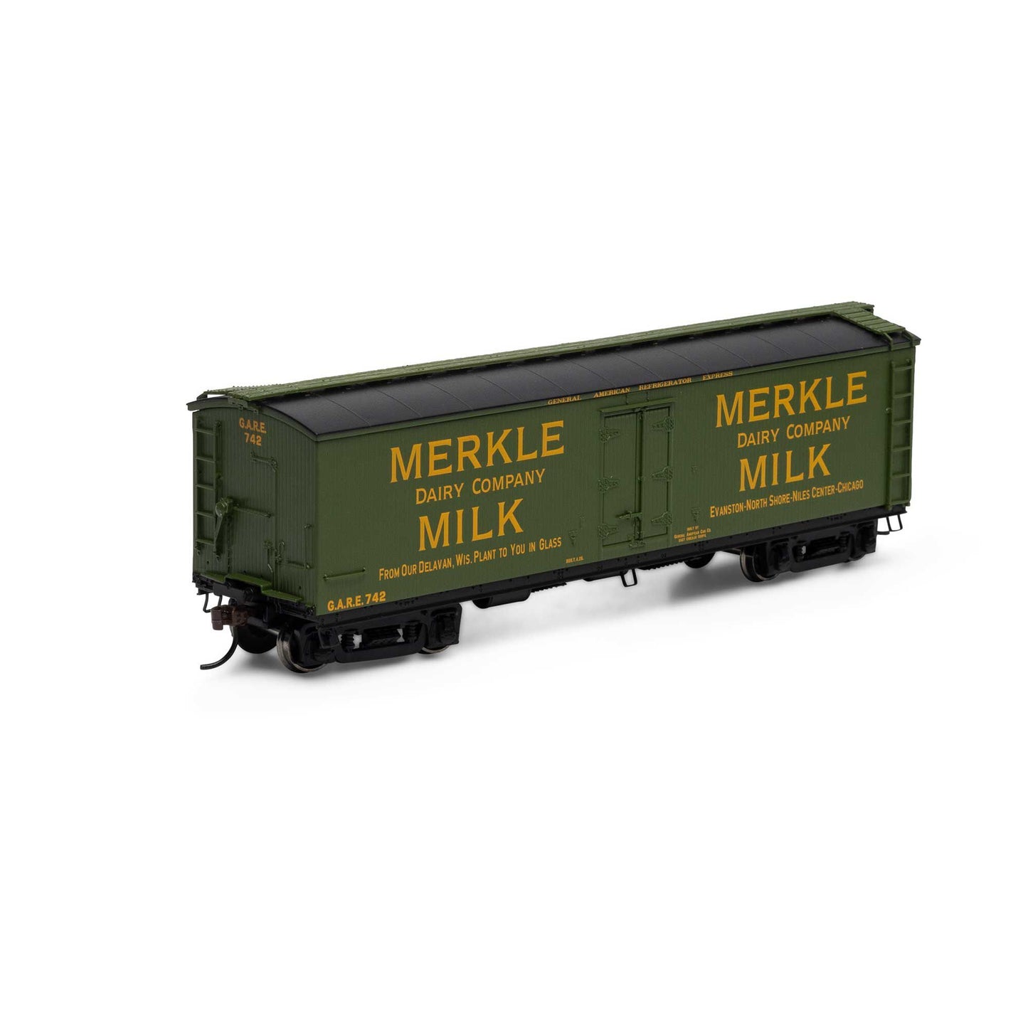 HO 40' Pfaudler Milk Car Model (ATH84720)