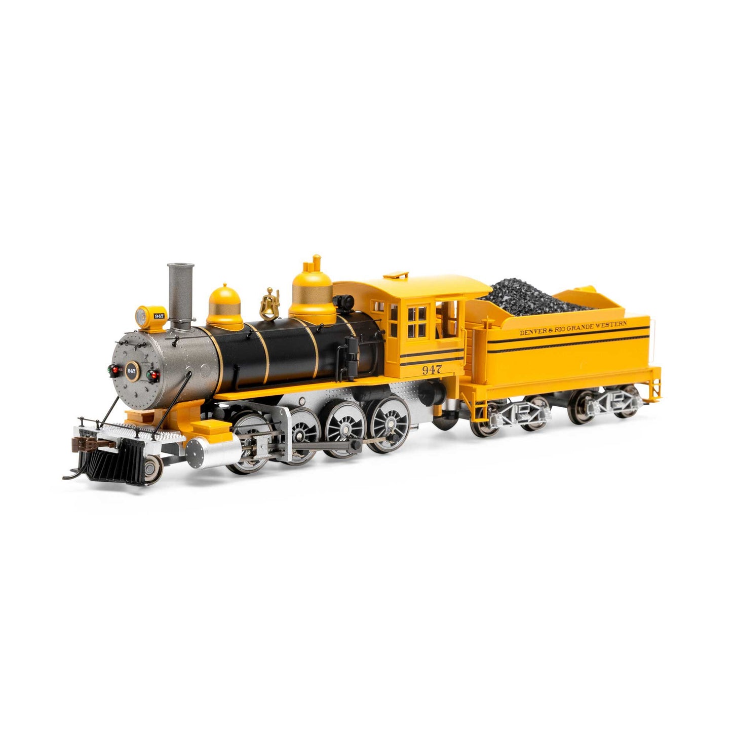 HO Old Time 2-8-0 Locomotive with DCC & Sound D&RGW #947 (ATH85012)