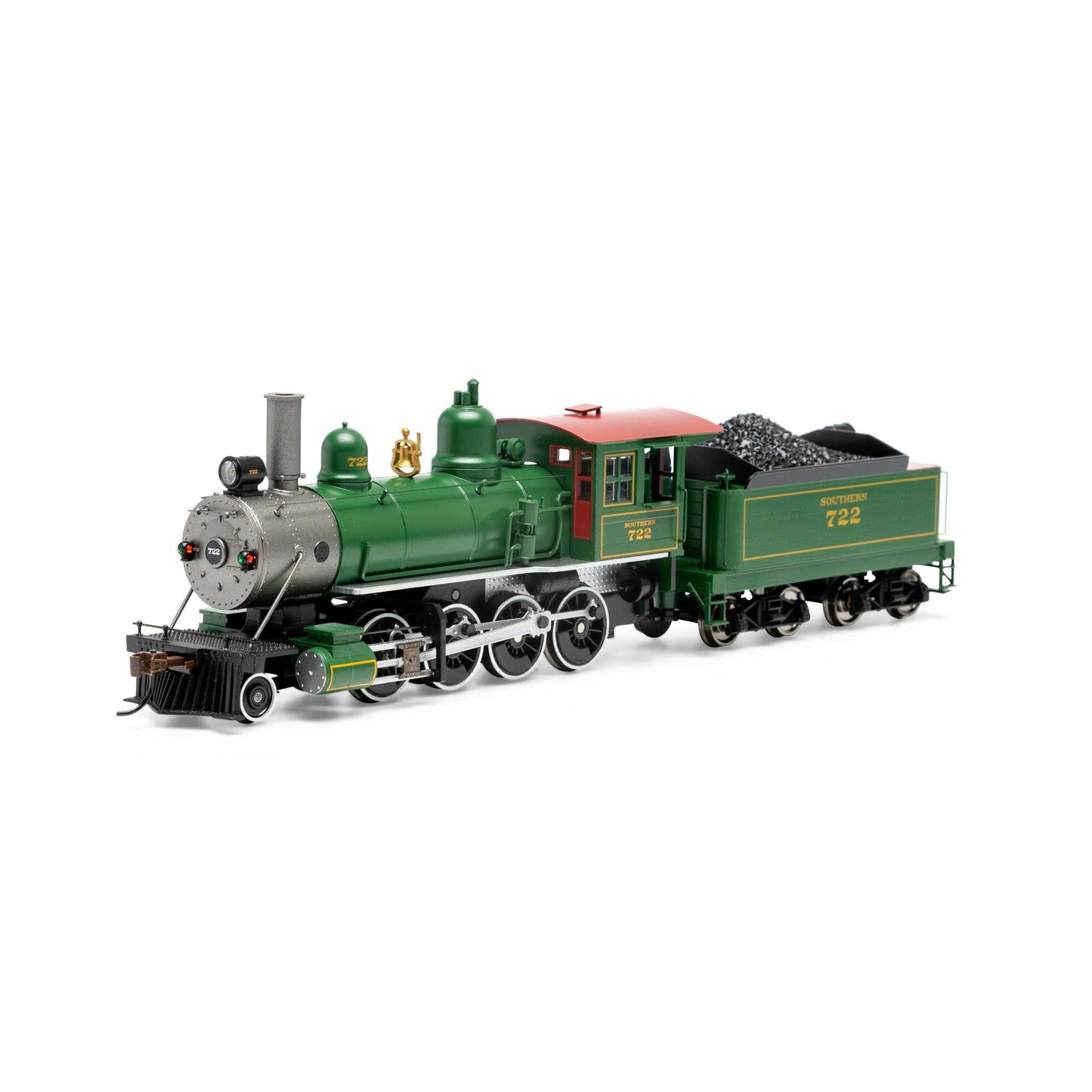 HO Old Time 2-8-0 Locomotive with DCC and Sound, SOU #722 (ATH85013)