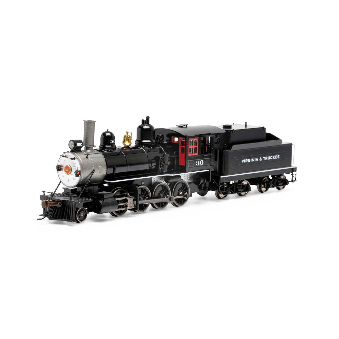 HO Old Time 2-8-0 Locomotive with DCC & Sound, V&T #30 (ATH85016)