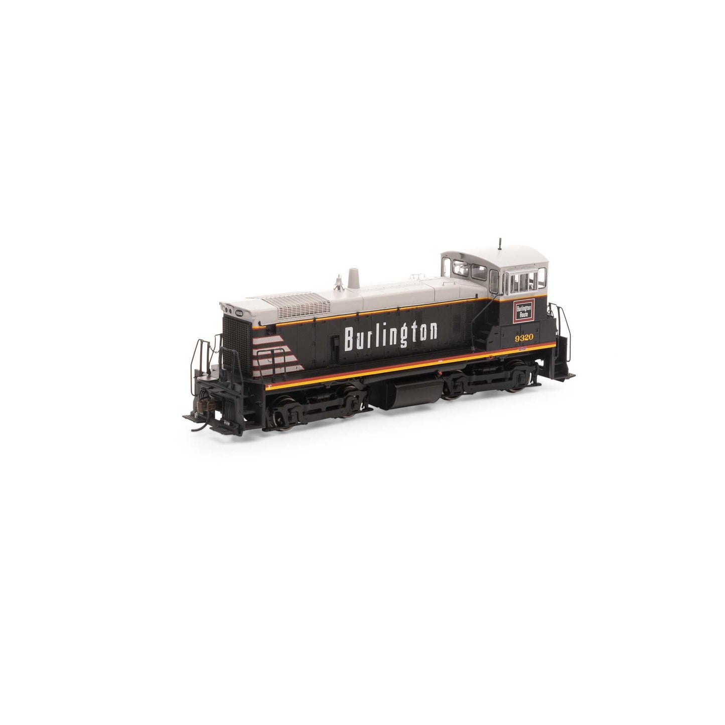 HO SW1000 Locomotive with DCC and Sound CB&Q #9320 (ATH86846)