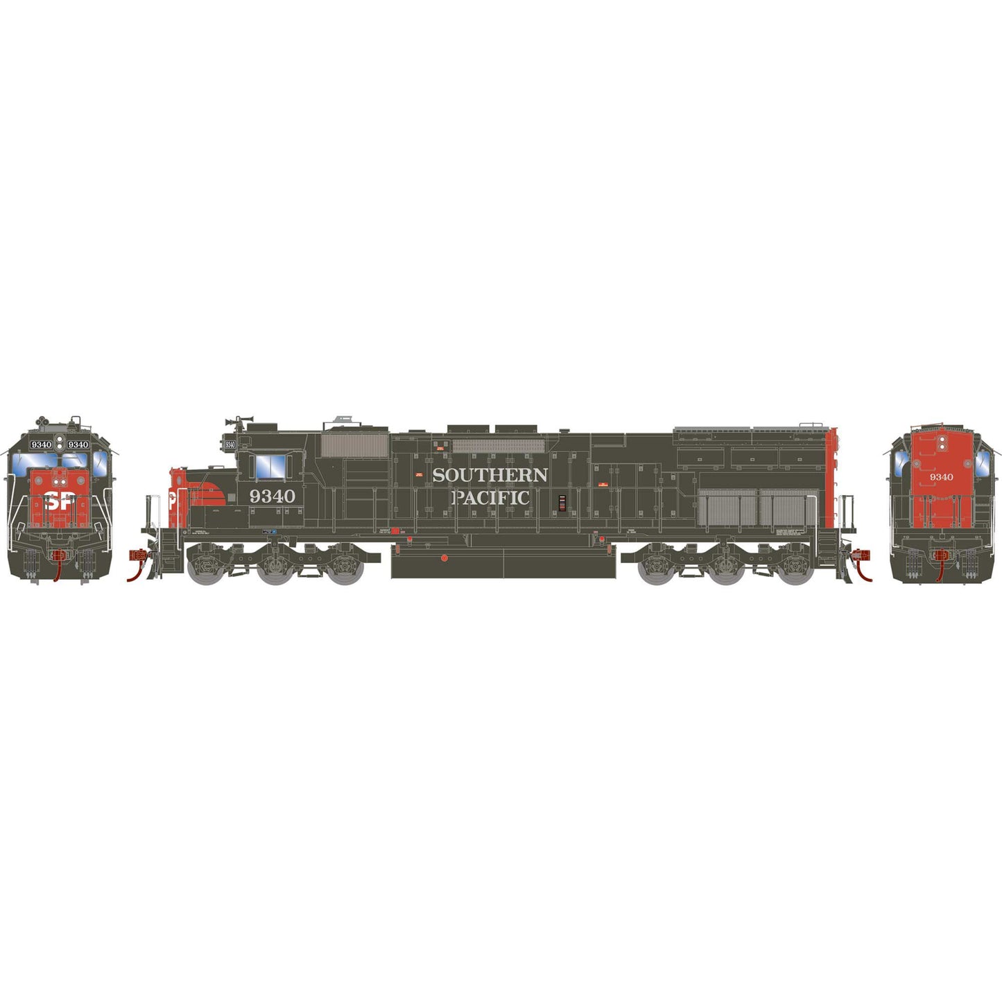 HO SD45T-2 Locomotive Southern Pacific #9340 (ATH86870)