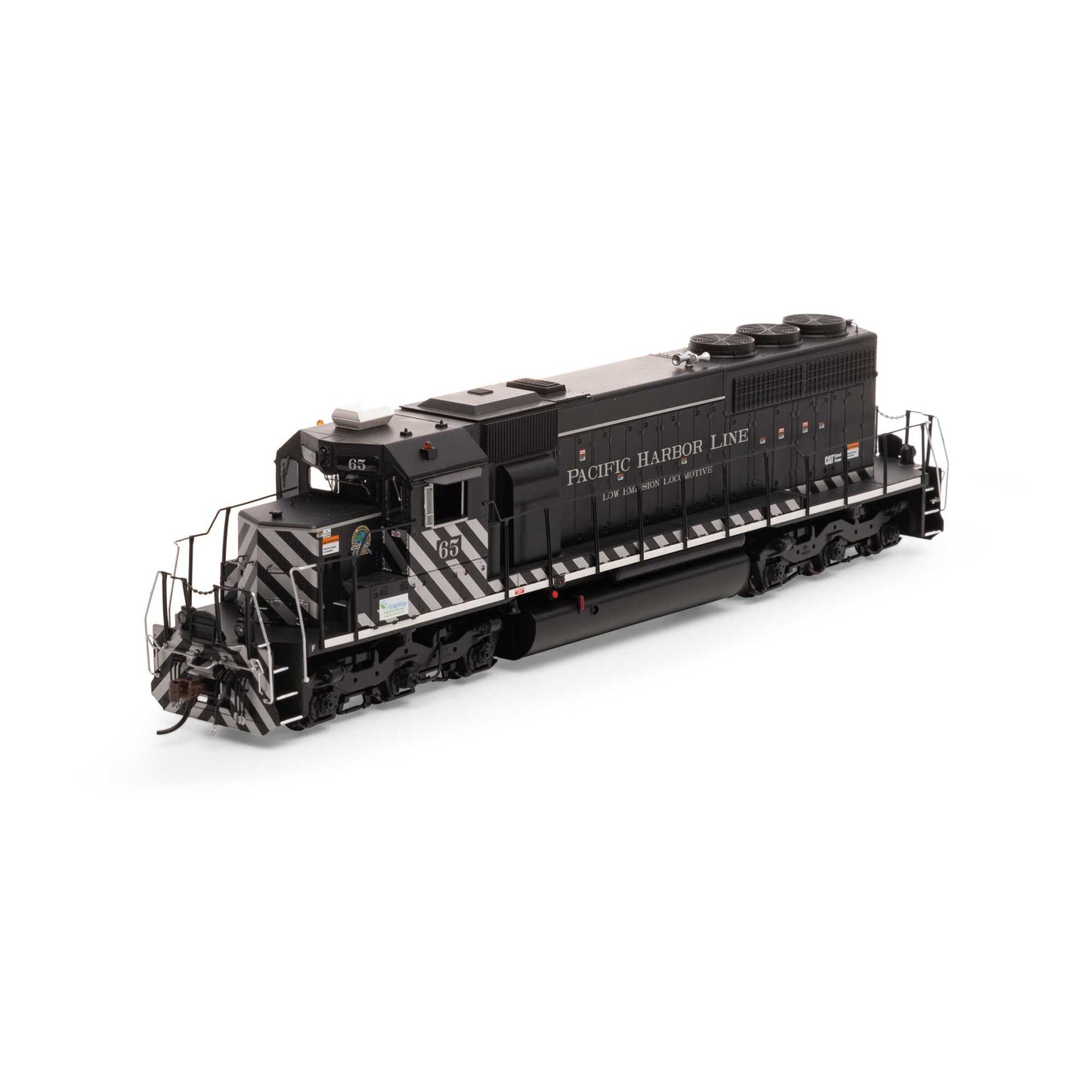 HO SD40 Locomotive with DCC and Sound, Pacific Harbor Line #65 (ATH87335)