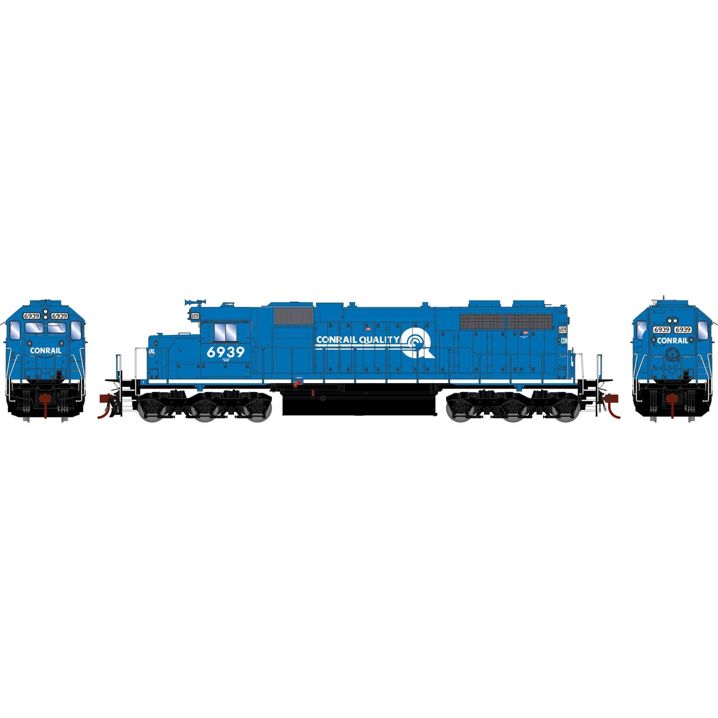HO Ready to Run SD38 Locomotive CR #6939 (ATH88643)