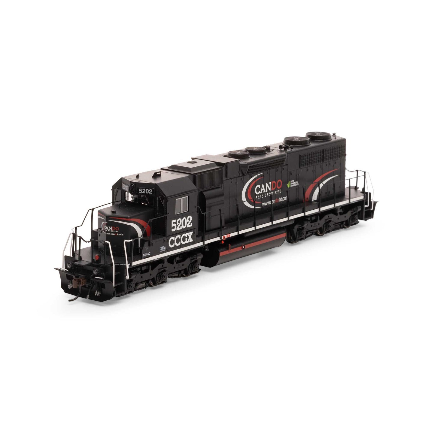 HO RTR SD38 with DCC and Sound CCGX #5202 (ATH88942)