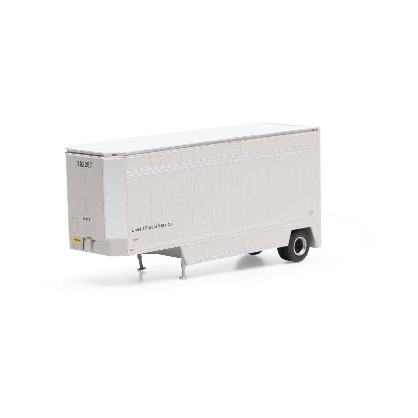 HO RTR 28' Drop Sill Trailer UPS No Shield (ATH90203)