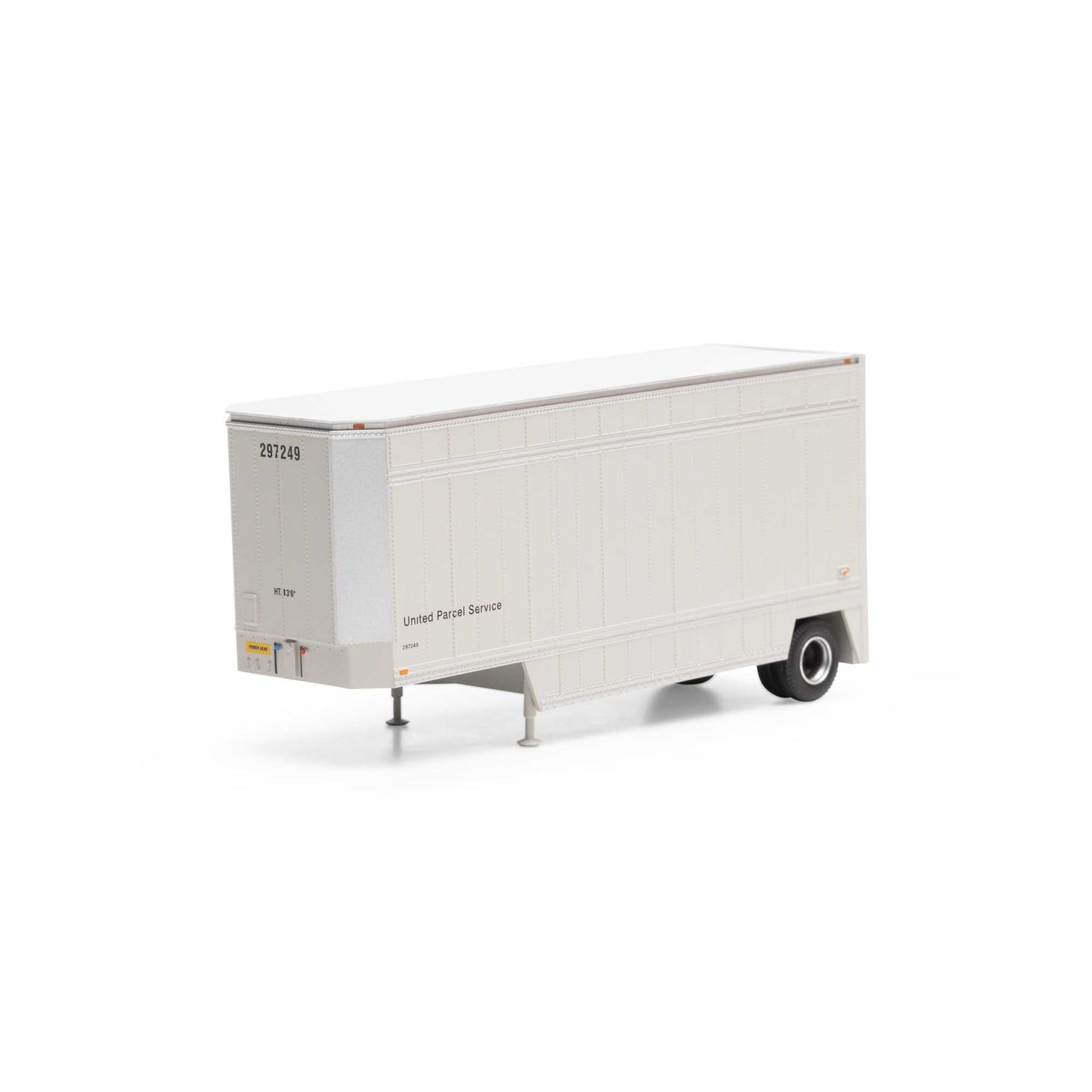 HO RTR 28' Drop Sill Trailer UPS No Shield (ATH90205)