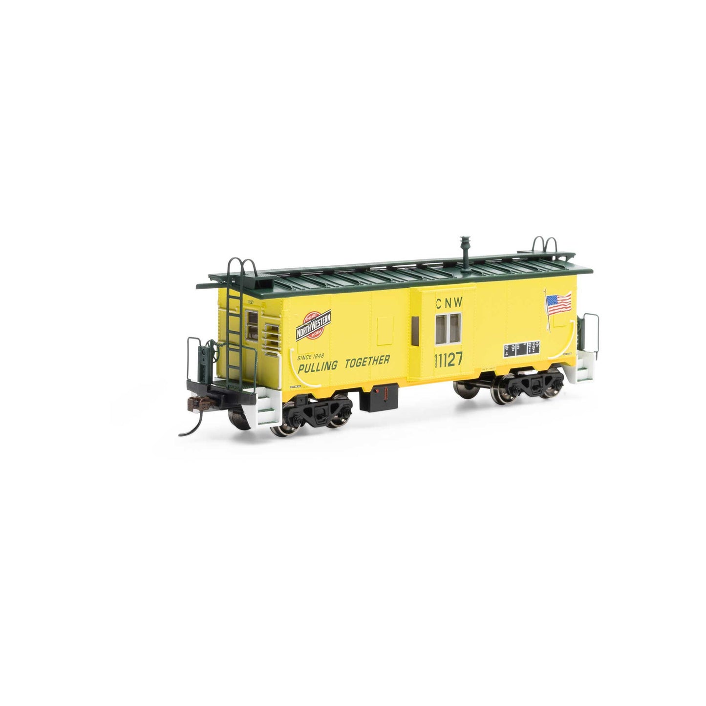 HO Bay Window Caboose C&NW #11127 (ATH90323)
