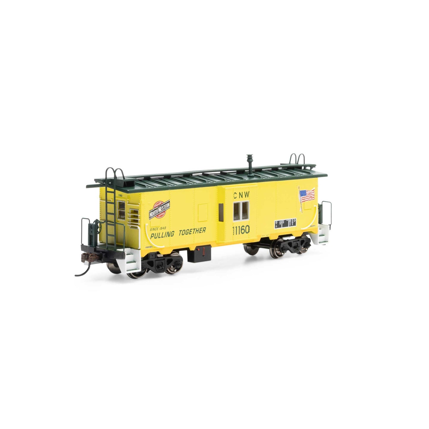 HO Bay Window Caboose C&NW #11160 (ATH90324)