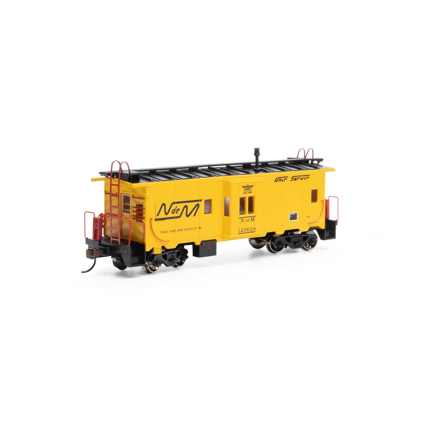 HO Bay Window Caboose NdeM #123028 (ATH90330)