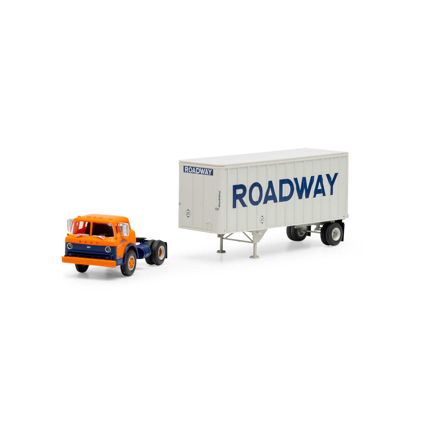 HO RTR Ford C/28' Trailer, Roadway #1 (ATH90988)