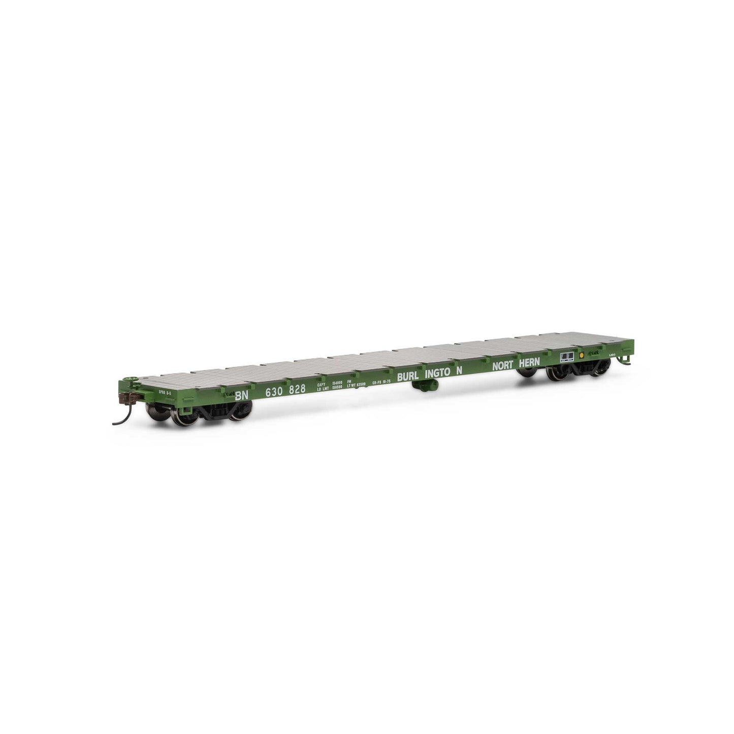 HO RTR 60' Flatcar BN #630828 (ATH92674)
