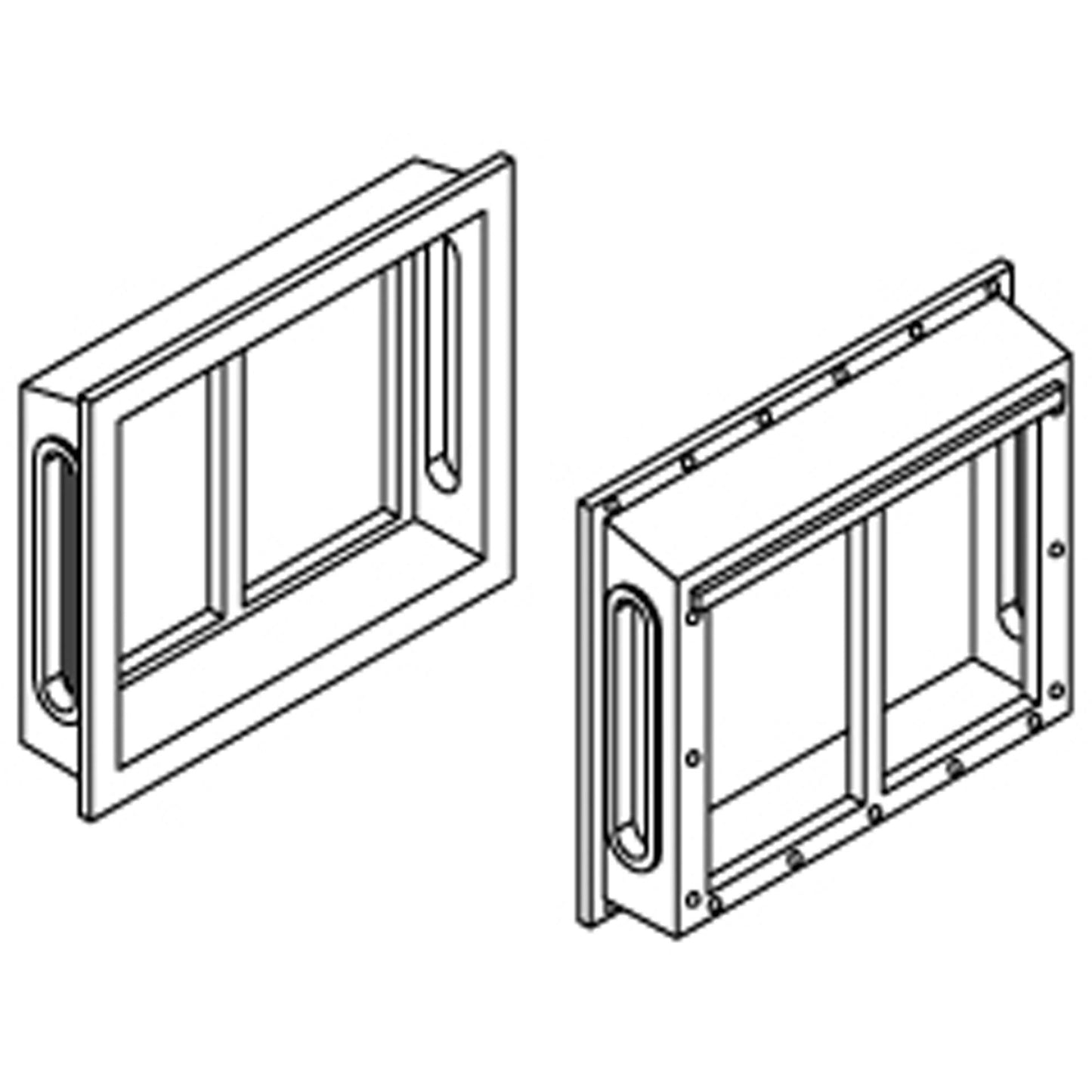 HO All-Weather Window Set with Clear Glazing (6-Pack) (ATH95350)