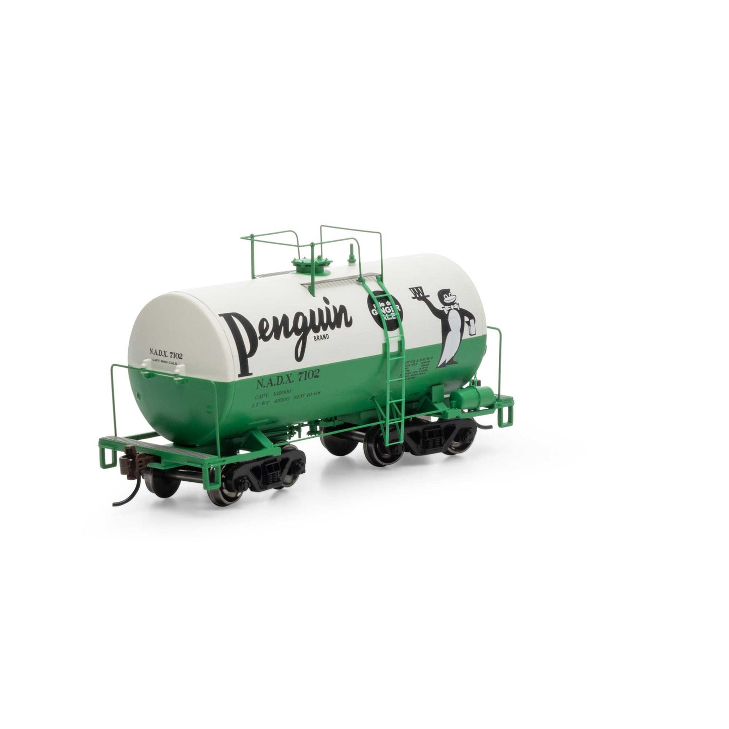 HO 30' NACC 8,000-Gallon Tank NADX Penguin Grainger Ale Model (ATH97174)
