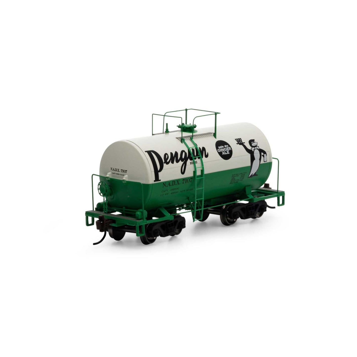 HO 30' NACC 8000-Gallon Tank Car NADX Penguin Grainger Ale (ATH97175)