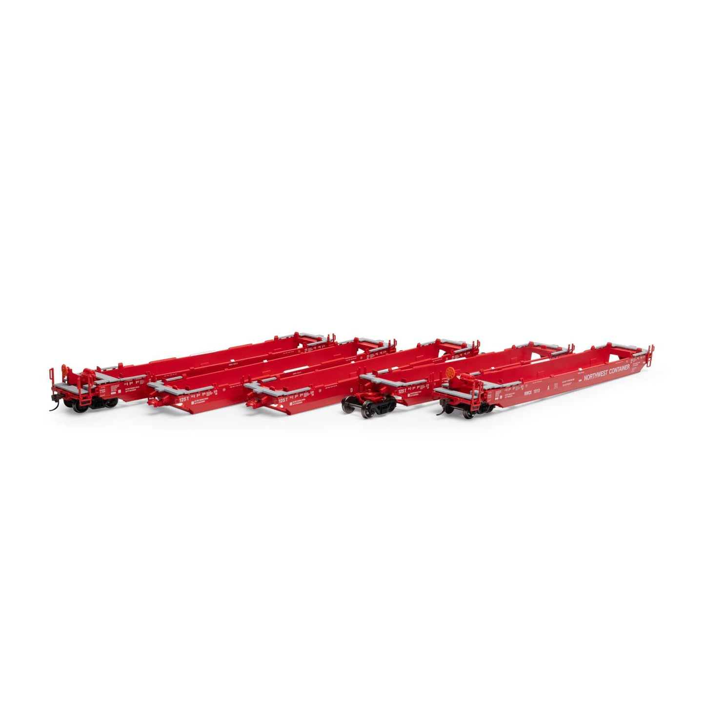 HO Maxi-III Well Cars NWCX #1013 (5) (ATH98933)