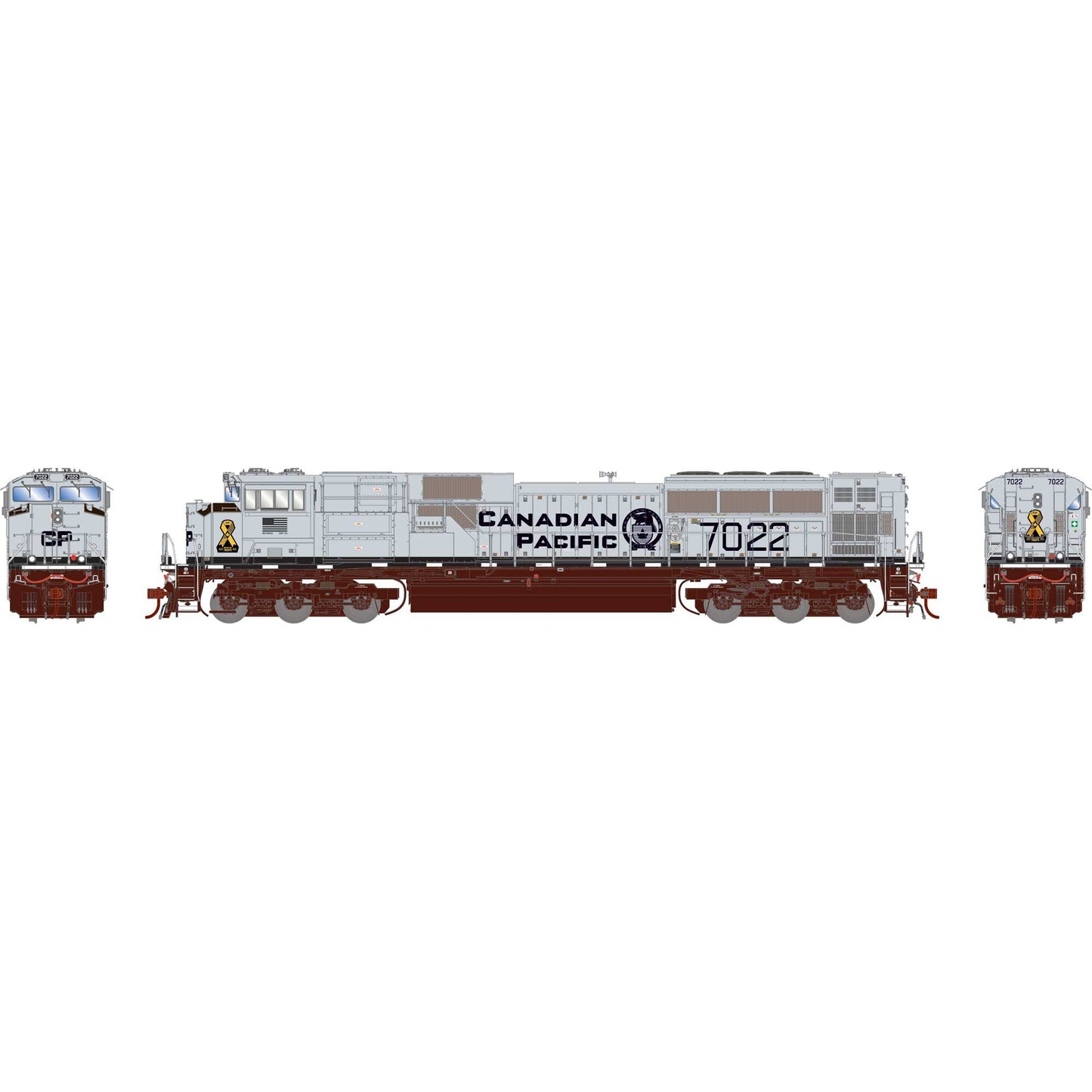 HO GEN EMD SD70ACU Locomotive with DCC & Sound CP/Military Tribute (ATHG-1159)