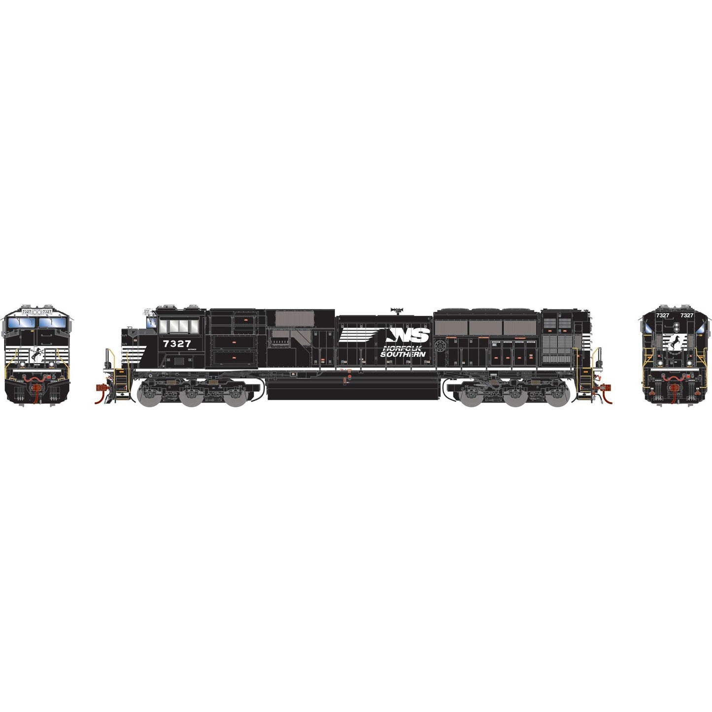 HO GEN EMD SD70ACU Locomotive with DCC & Sound, NS #7327 (ATHG-1164)