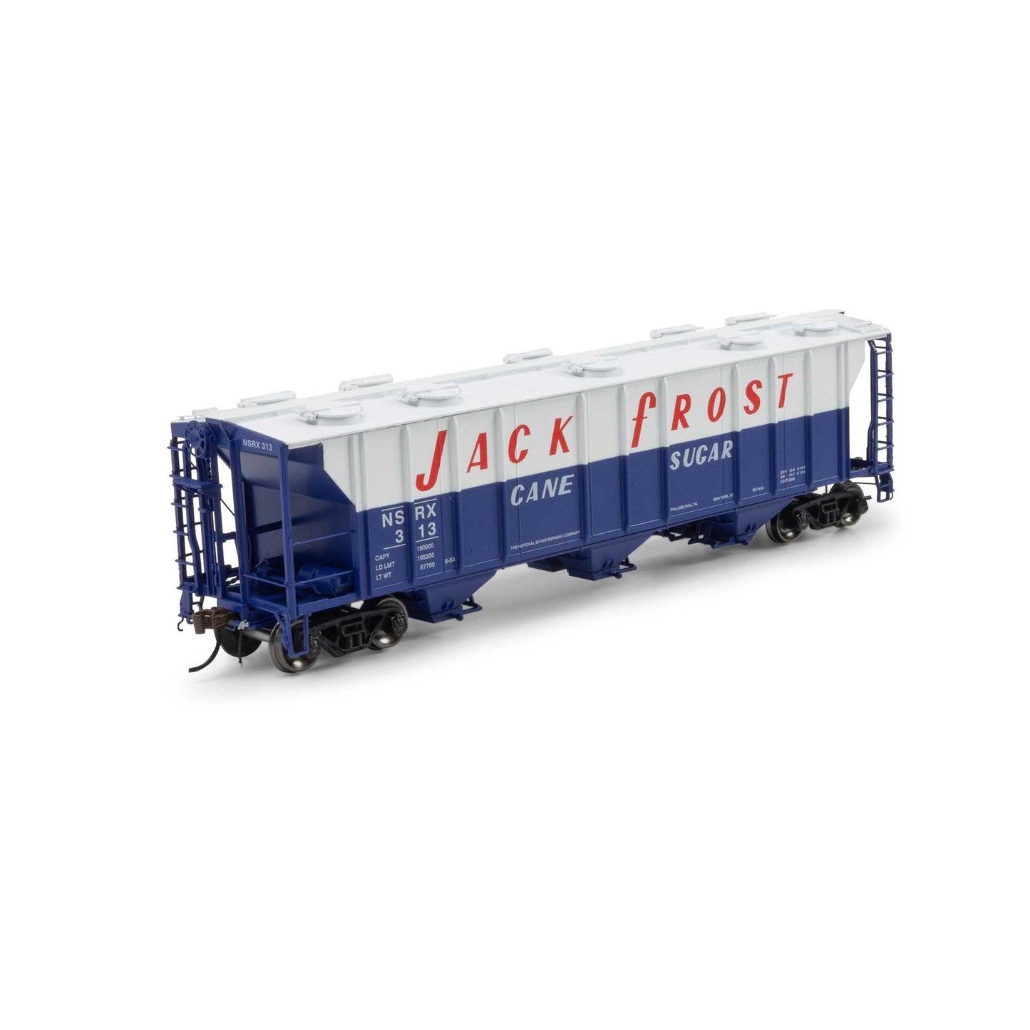 HO PS-2 2893 3-Bay Covered Hopper NSRX #311 (ATHG-1265)
